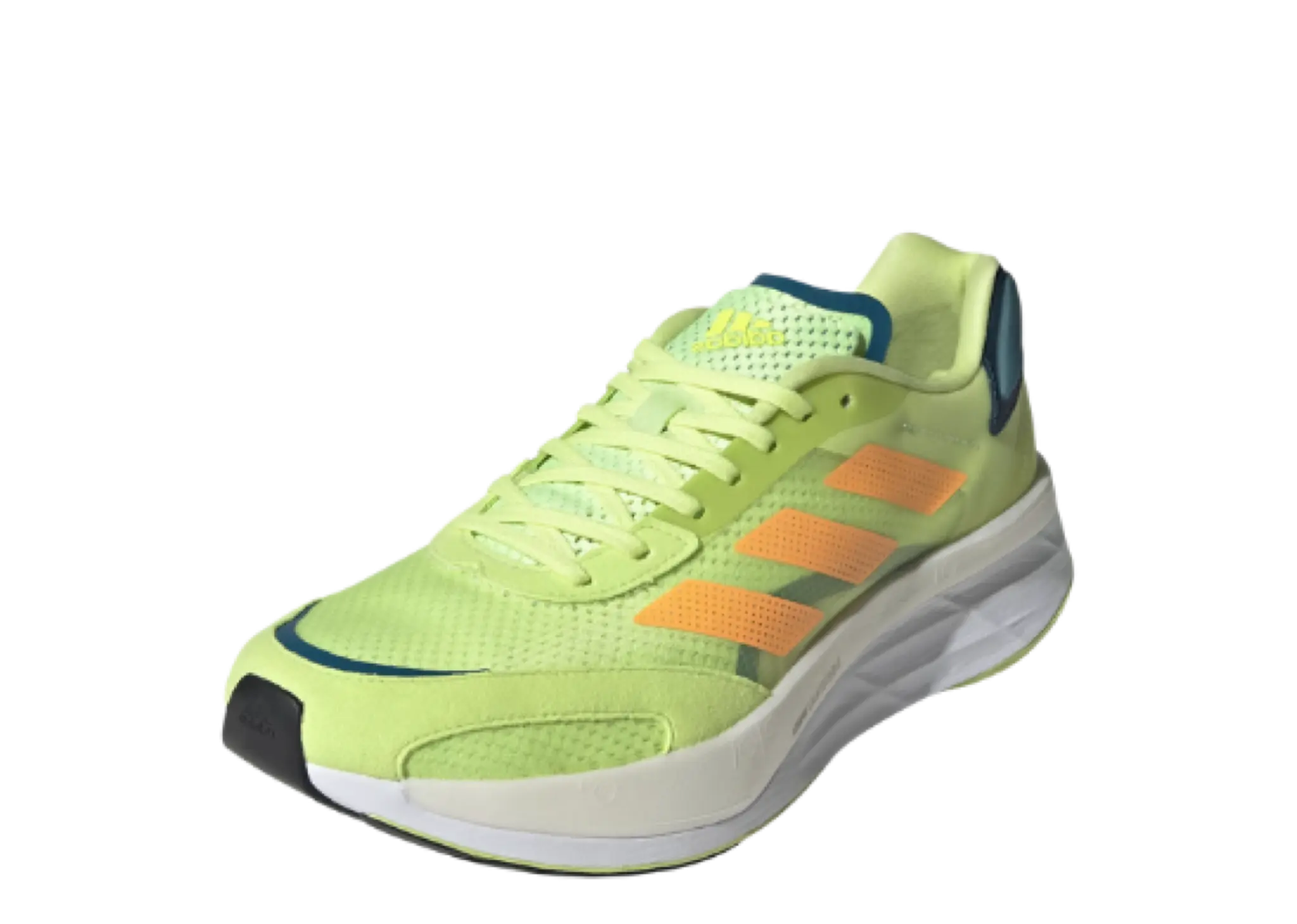 Adidas Adizero Boston 10 Pulse Lime Flash Orange Teal - photo 2