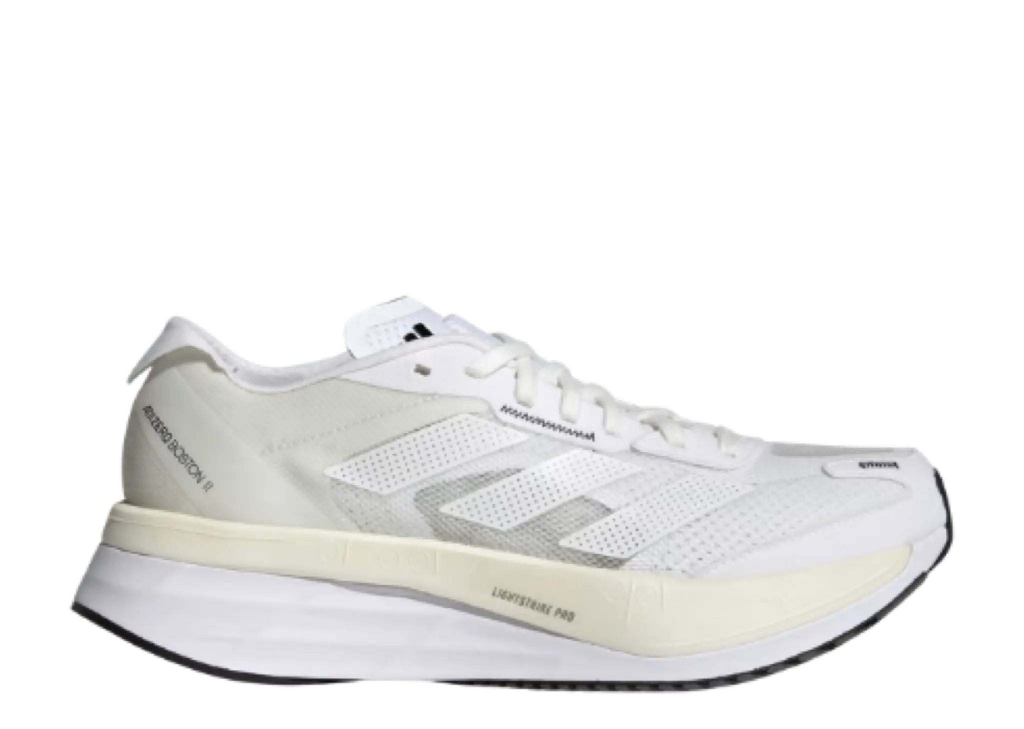 Adidas Adizero Boston 11 Non Dyed Cloud White Core Black (Women's)
