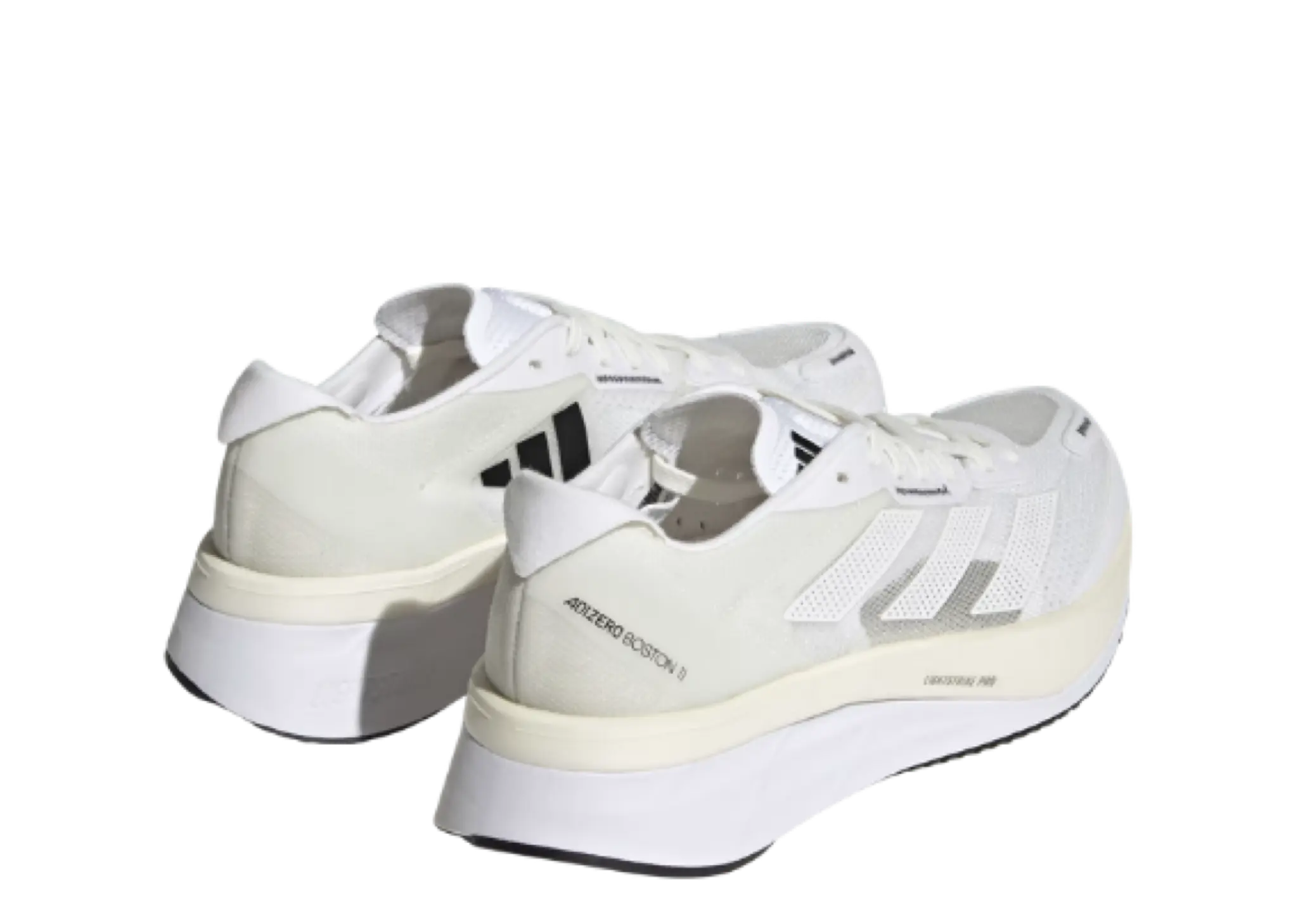 Adidas Adizero Boston 11 Non Dyed Cloud White Core Black (Women's) - photo 3