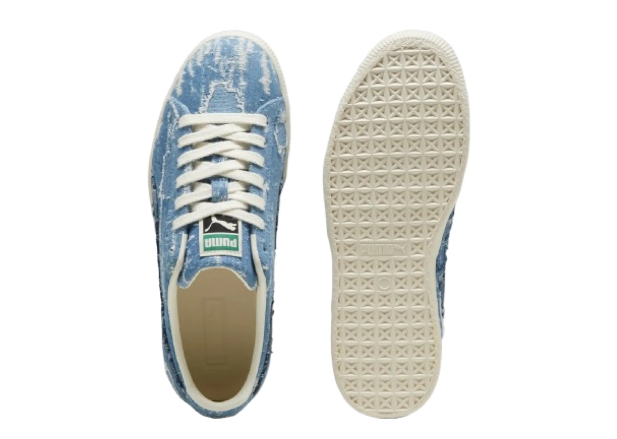 Puma Clyde Faded Denim Frosted Ivory - photo 3