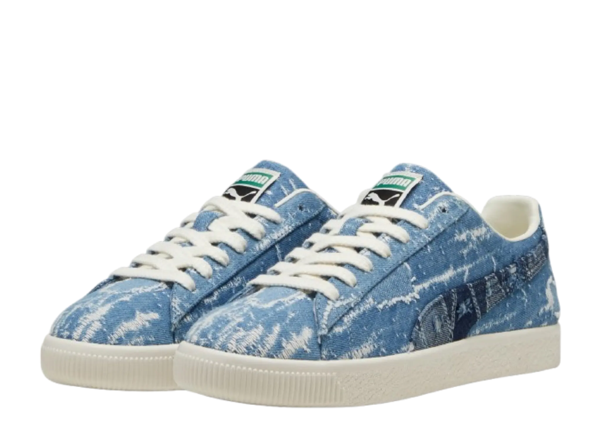 Puma Clyde Faded Denim Frosted Ivory - photo 2