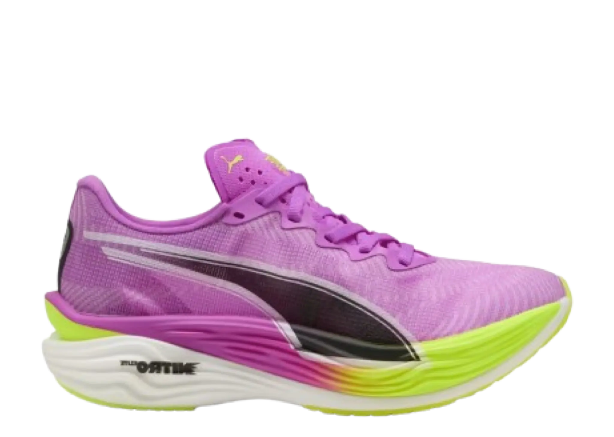 Puma Deviate Nitro Elite 3 Pure Magenta Yellow Alert