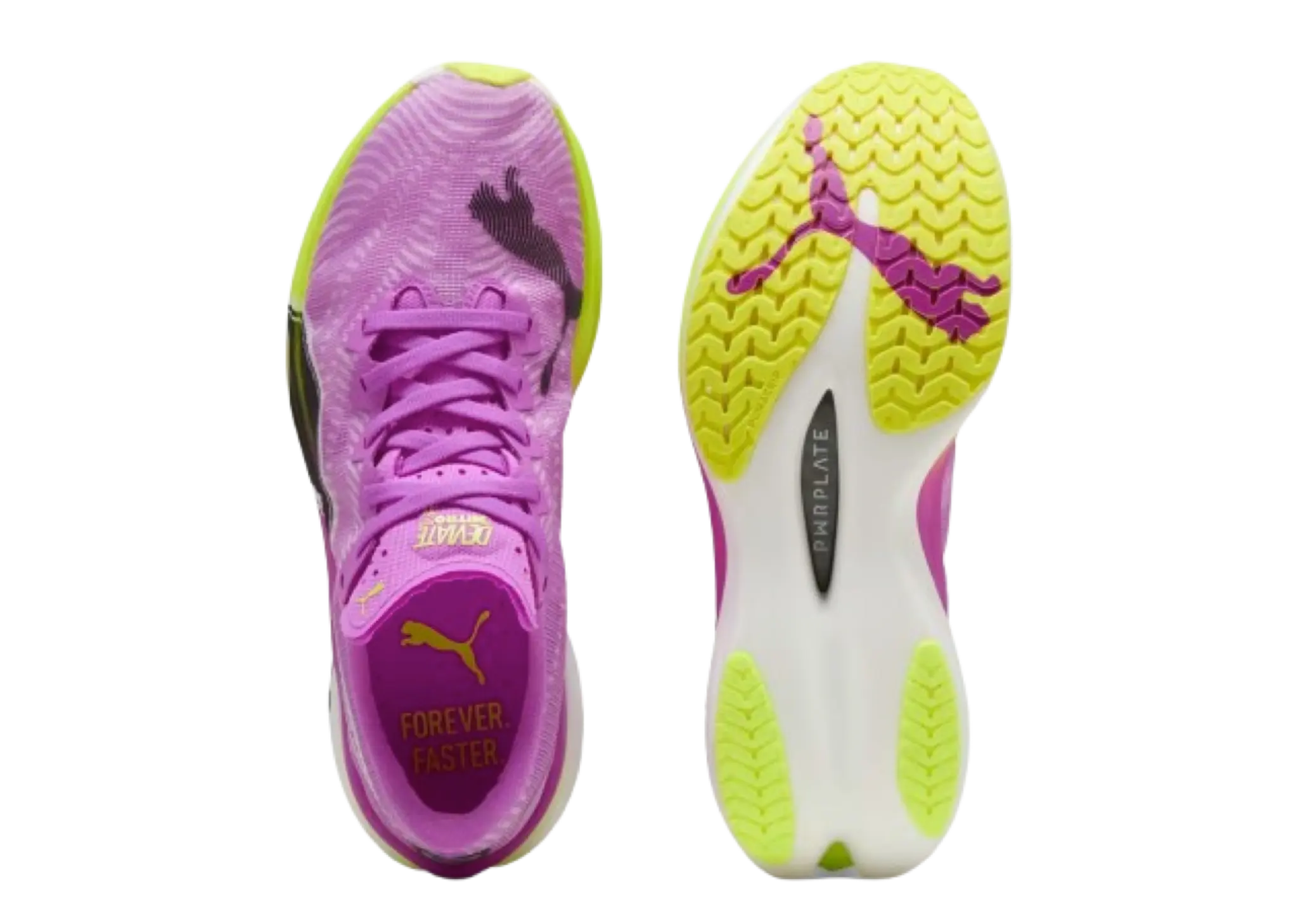 Puma Deviate Nitro Elite 3 Pure Magenta Yellow Alert - photo 3