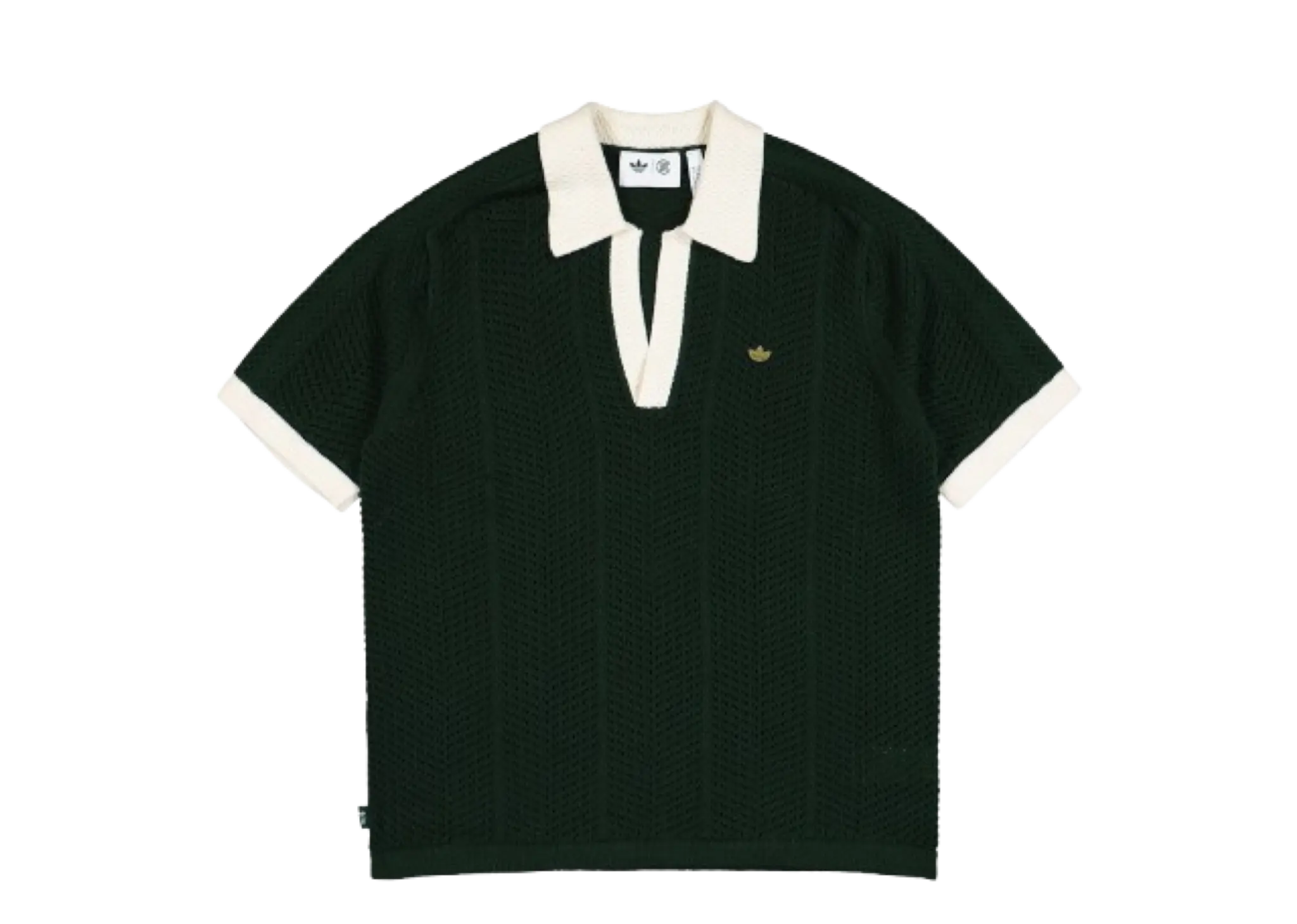 CLOT x Adidas Knit Polo Green Night