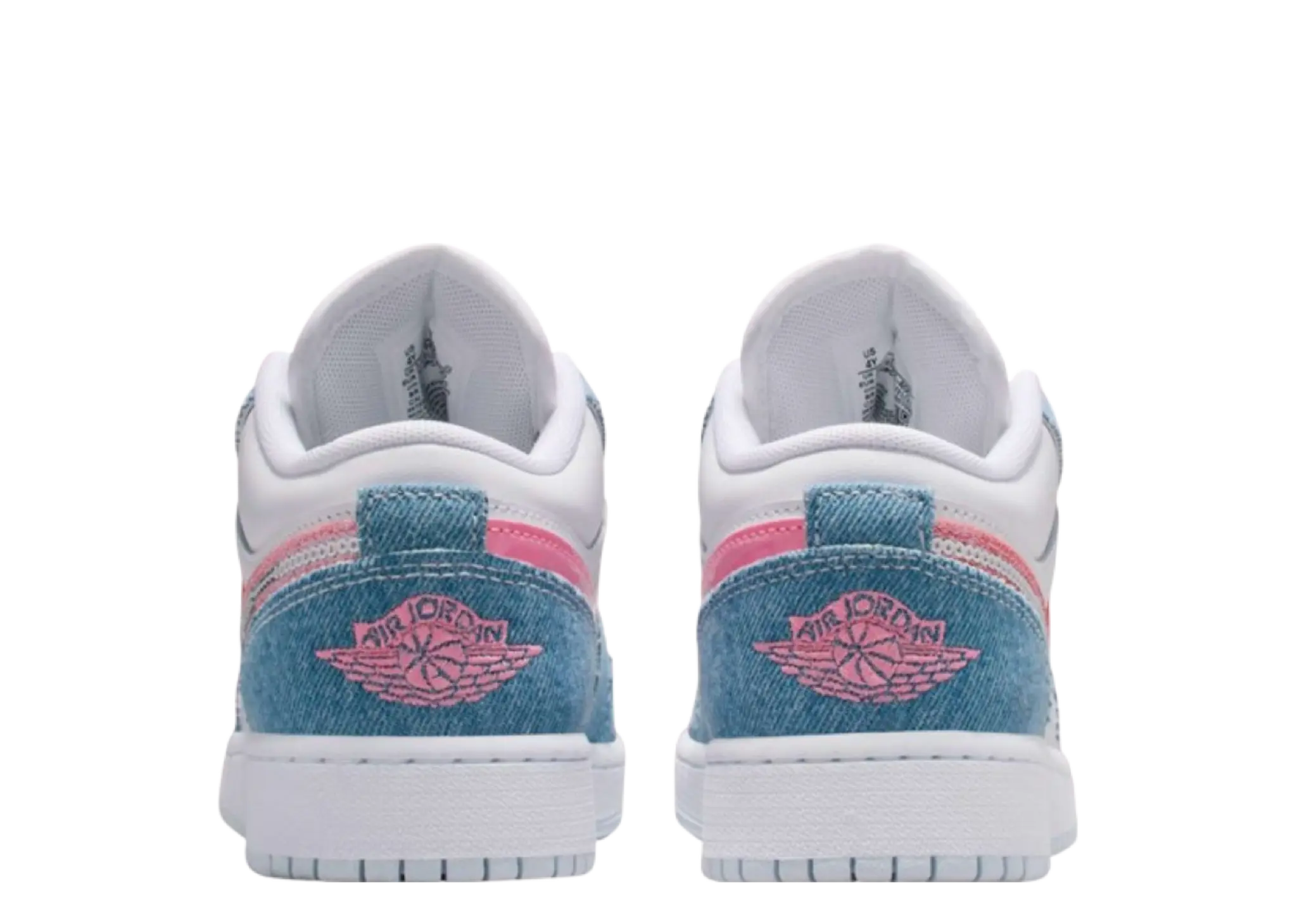 Air Jordan 1 Low SE Denim Sequin (Grade School) - photo 3