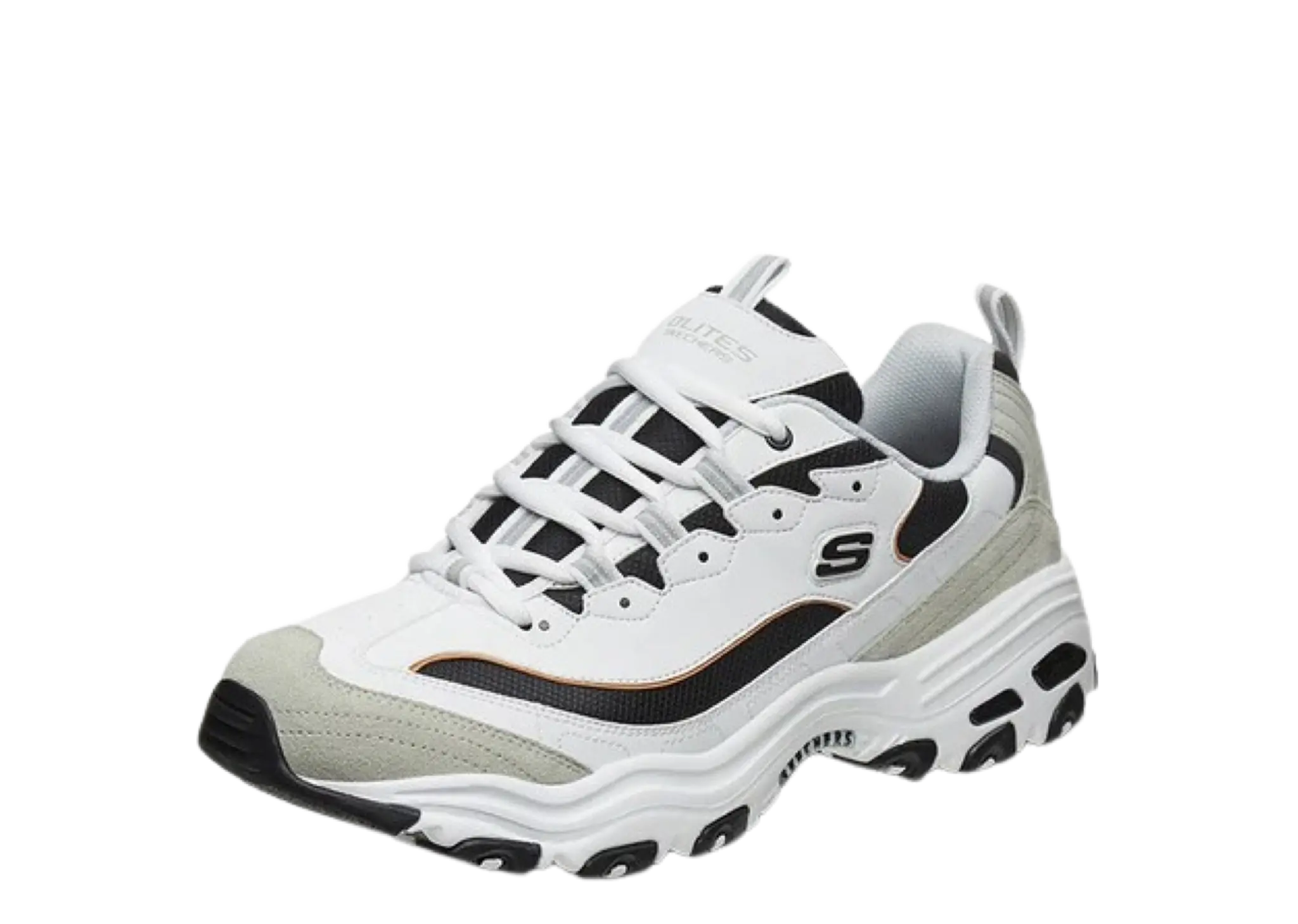 Skechers D'Lites 1.0 Low Running White Grey - photo 2