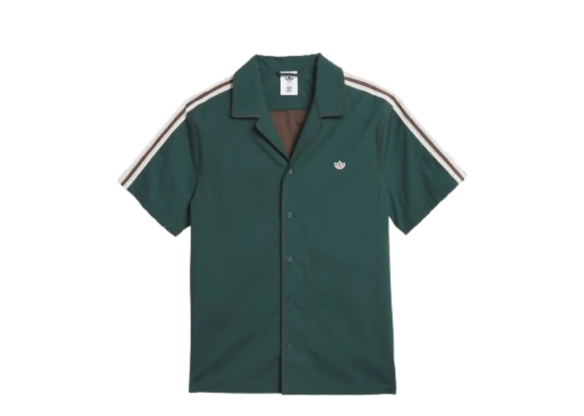 Adidas x CLOT Bowling Shirt Dark Brown