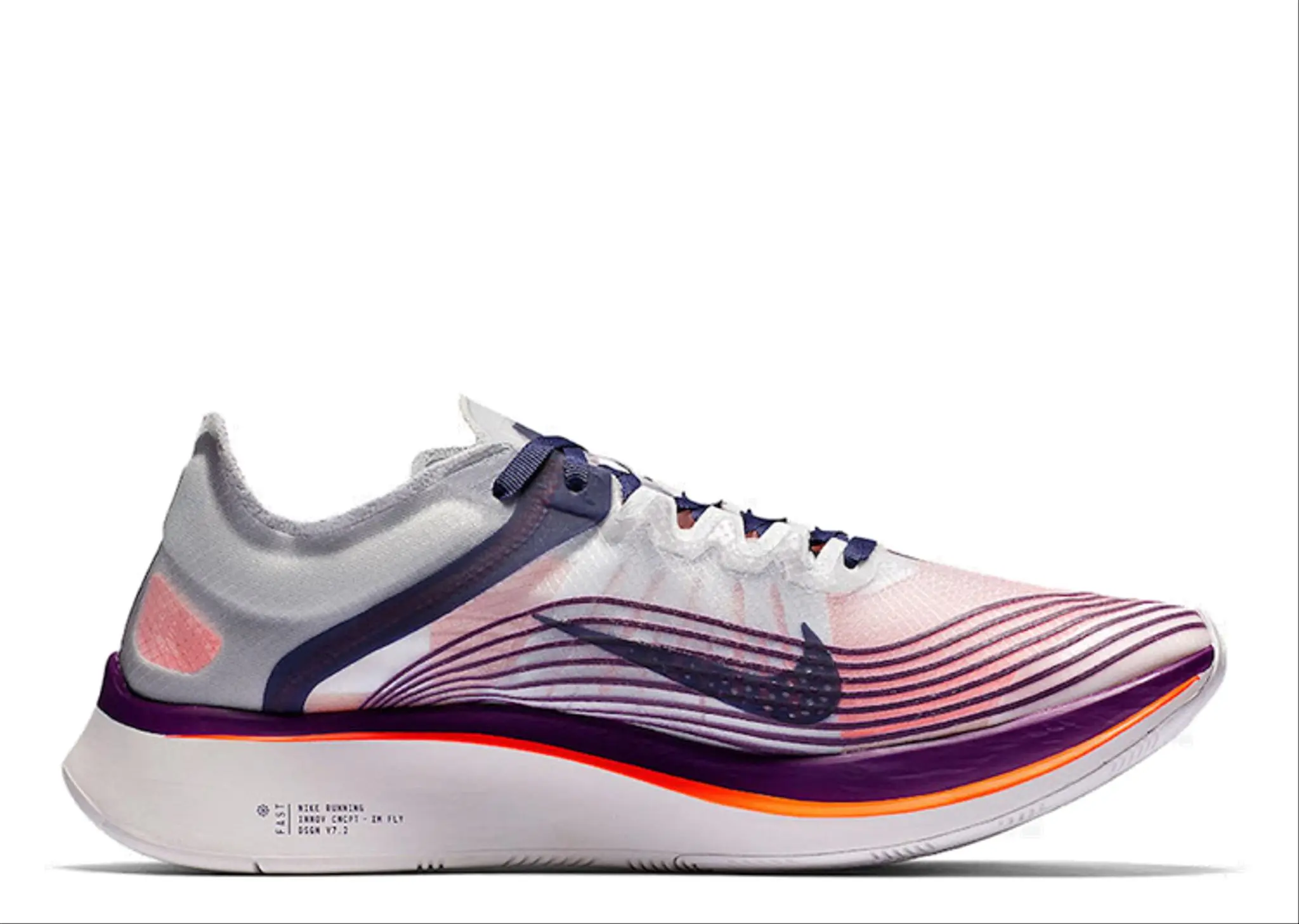 Nike Zoom Fly Purple Orange