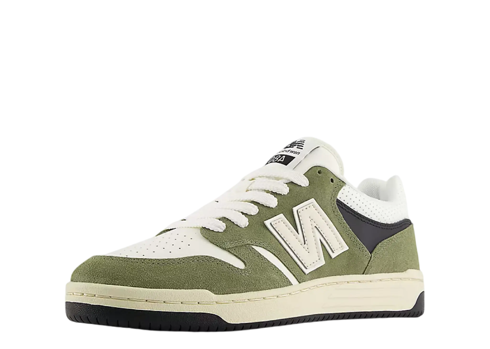 New Balance 480 Dark Olivine Sea Salt - photo 2