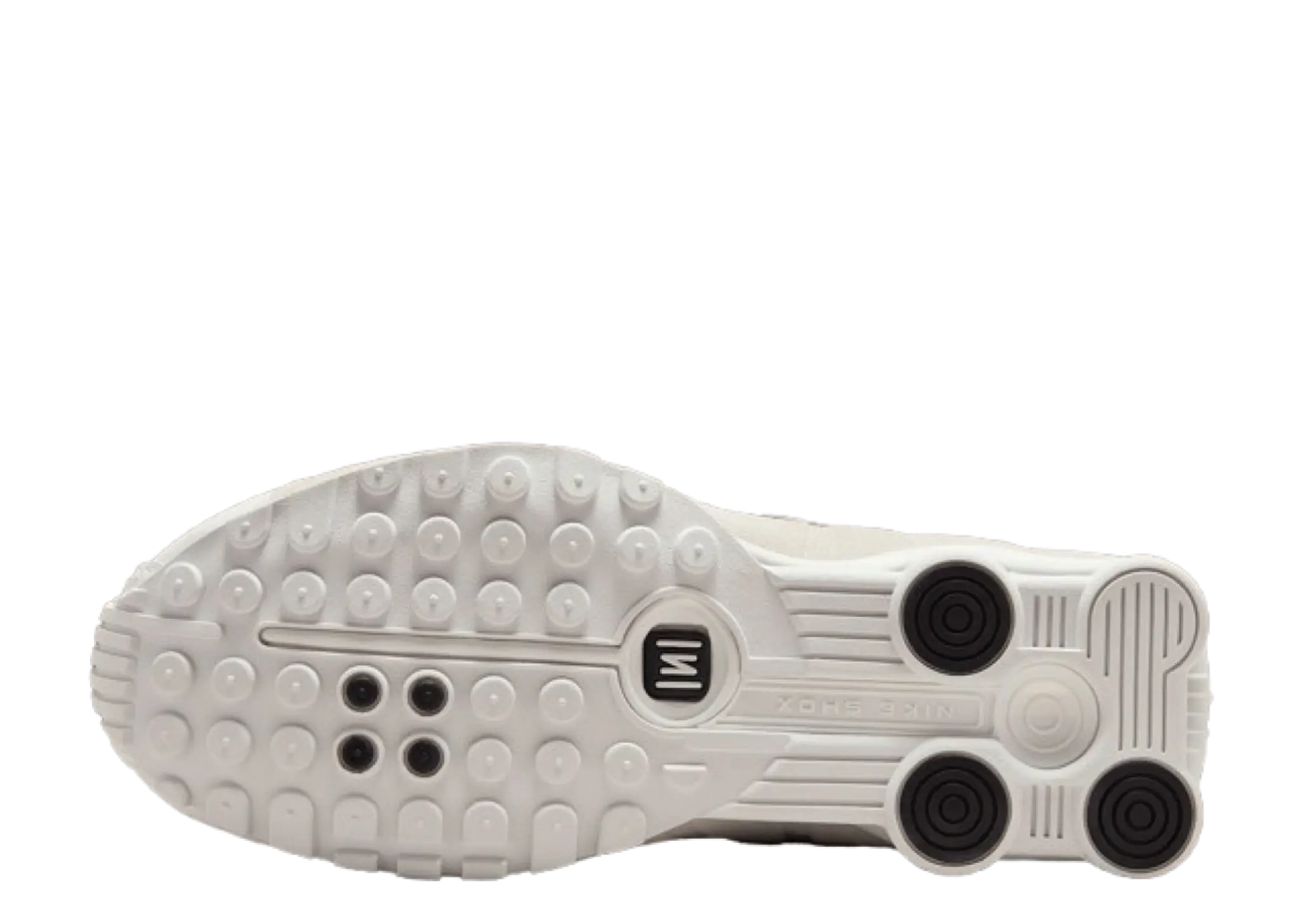 Nike Shox R4 White Black Suede (Women's) - photo 4