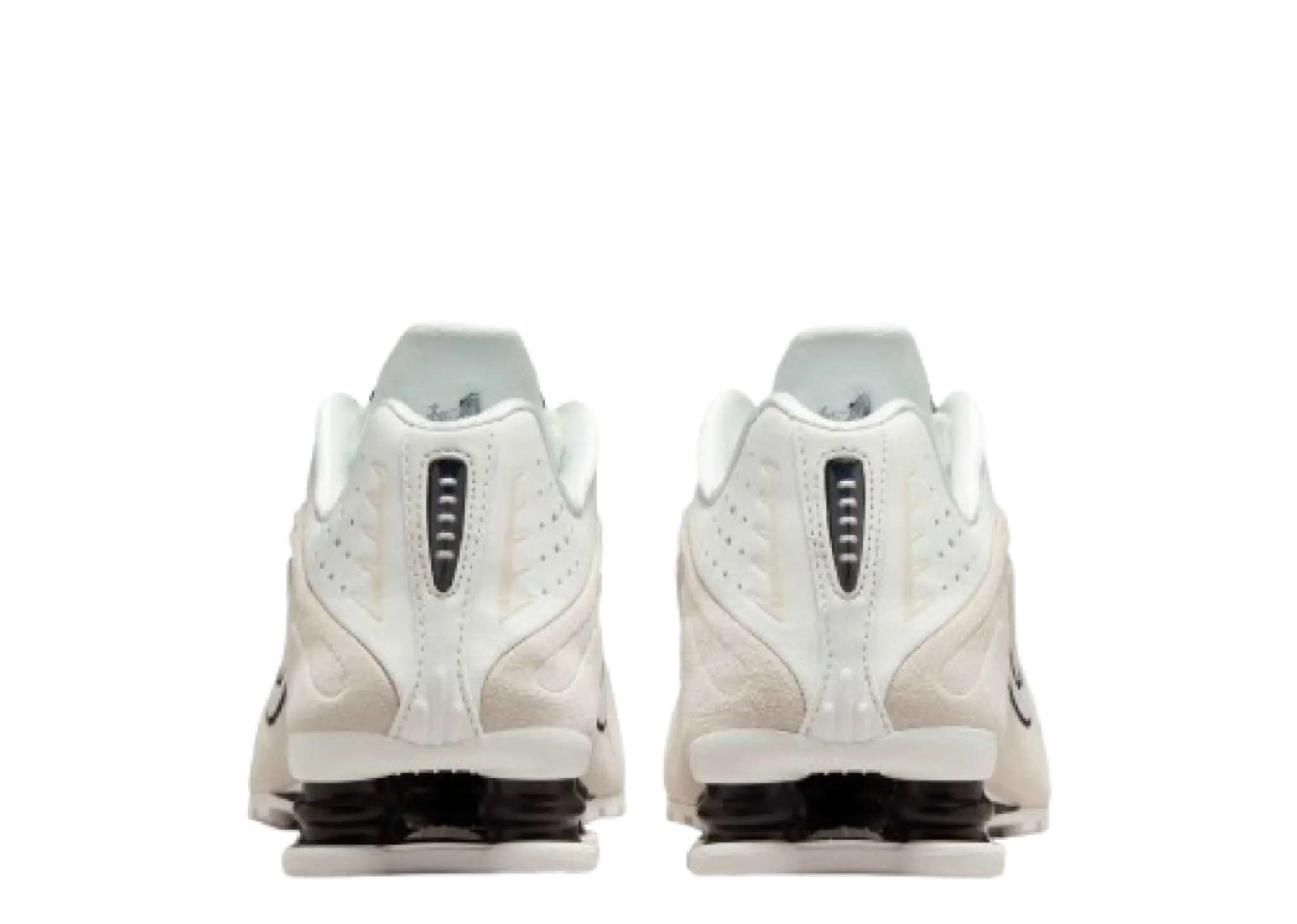 Nike Shox R4 White Black Suede (Women's) - photo 3