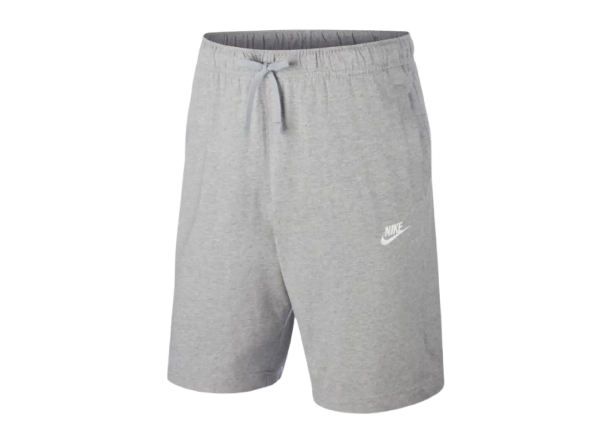 Nike Branded Swoosh Logo Shorts Grey