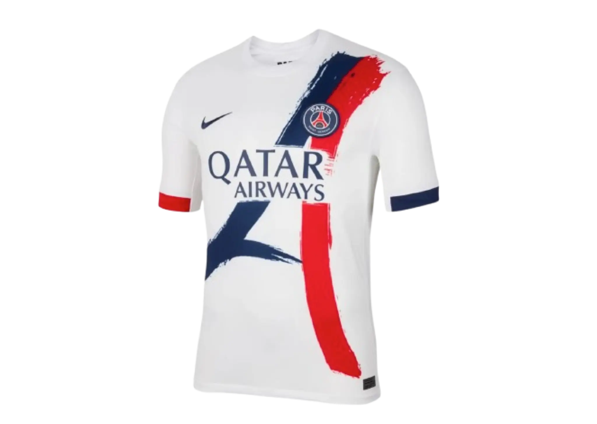 Nike x Paris Saint Germain Stadium Away 2024/25 Jersey White Midnight Navy