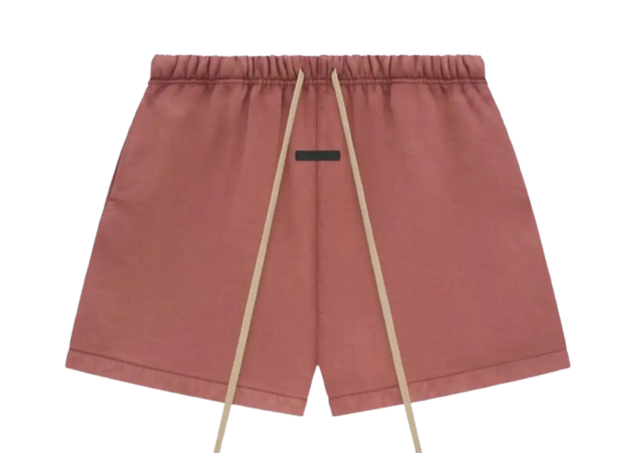 Fear of God Essentials Heavy Fleece Soccer Short Crimson