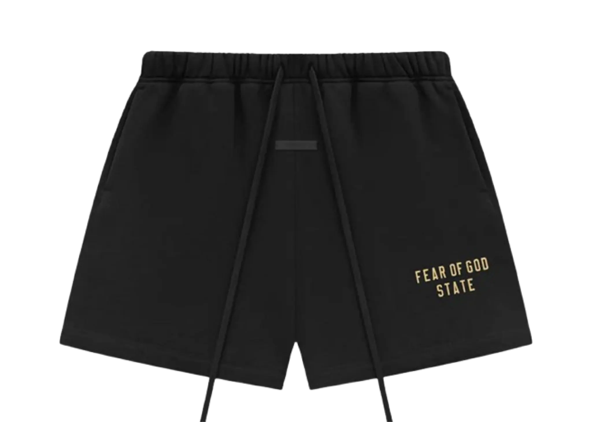 Fear of God Essentials Fleece Soccer Short Black