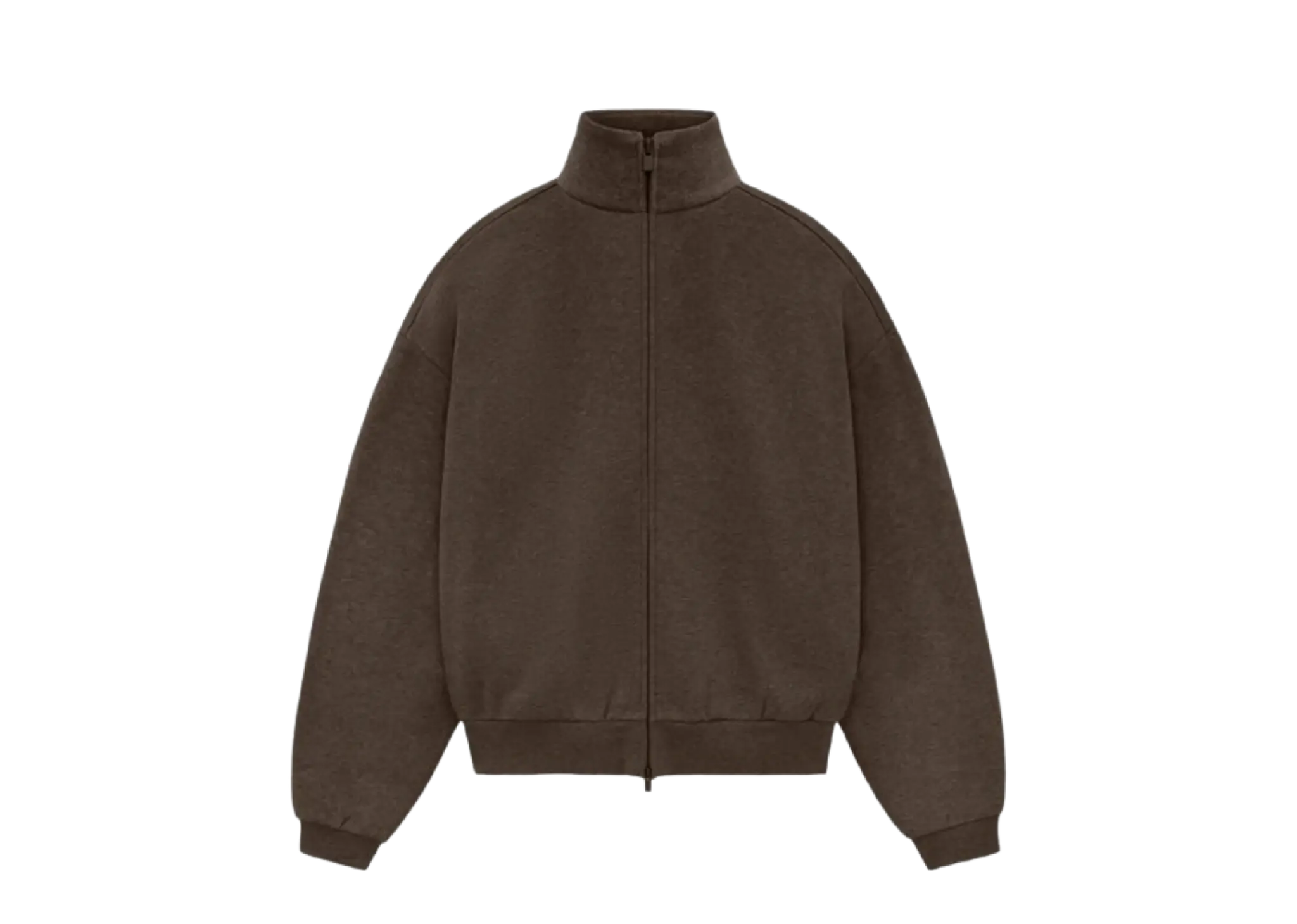 Fear of God Essentials Zip Up Jacket Heather Wood
