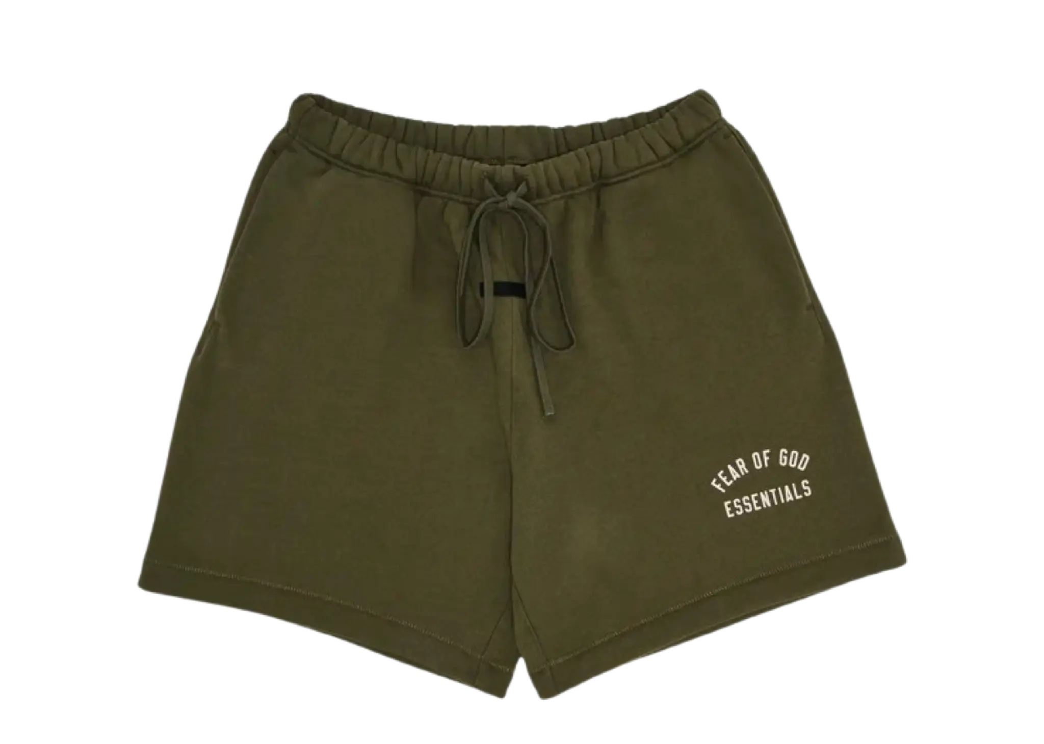Fear of God Essentials Fleece Soccer Short Military
