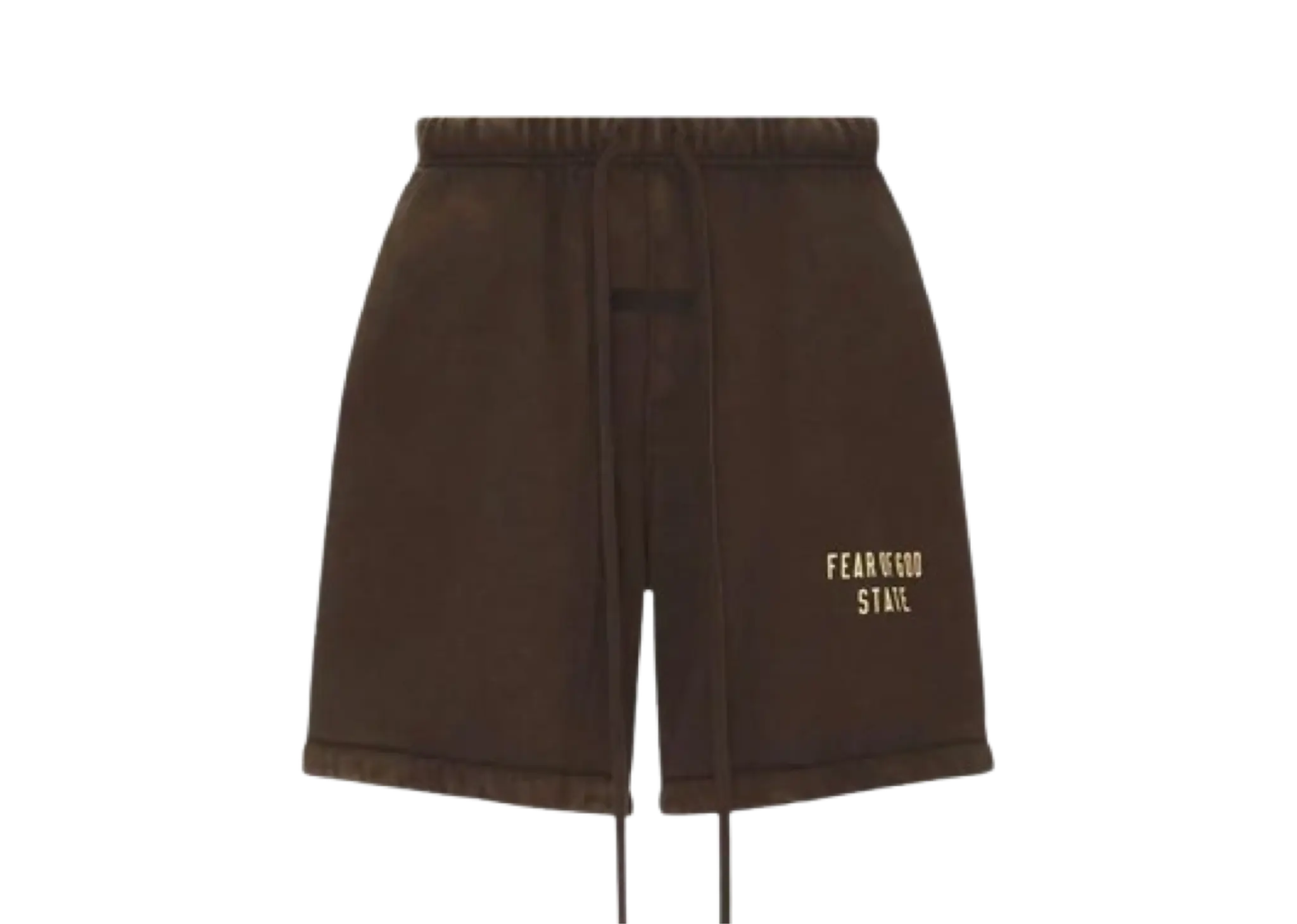 Fear of God Essentials Heavy Fleece Soccer Short Brown
