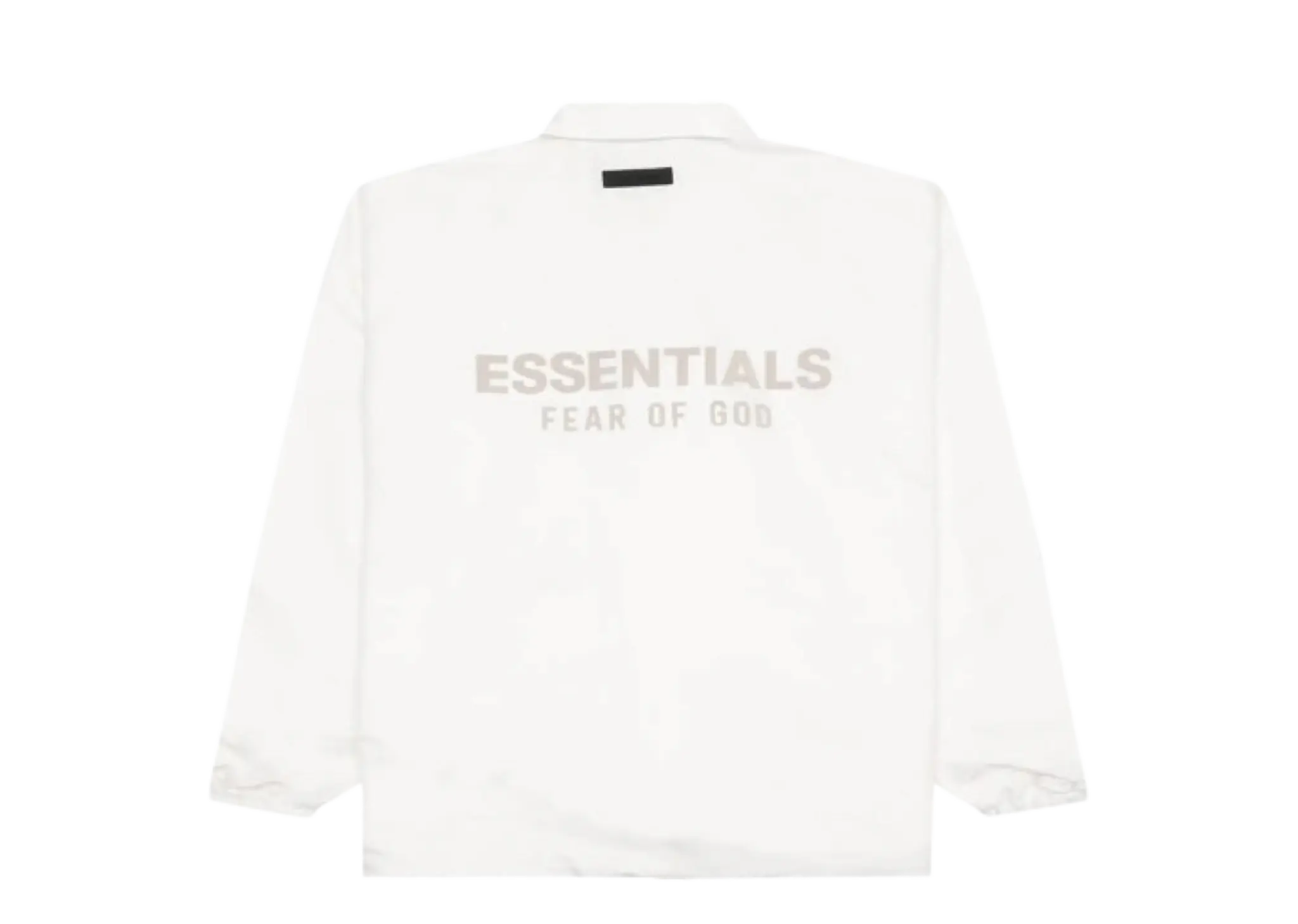Fear of God Essentials Coaches Jacket Cloud Dancer - photo 2
