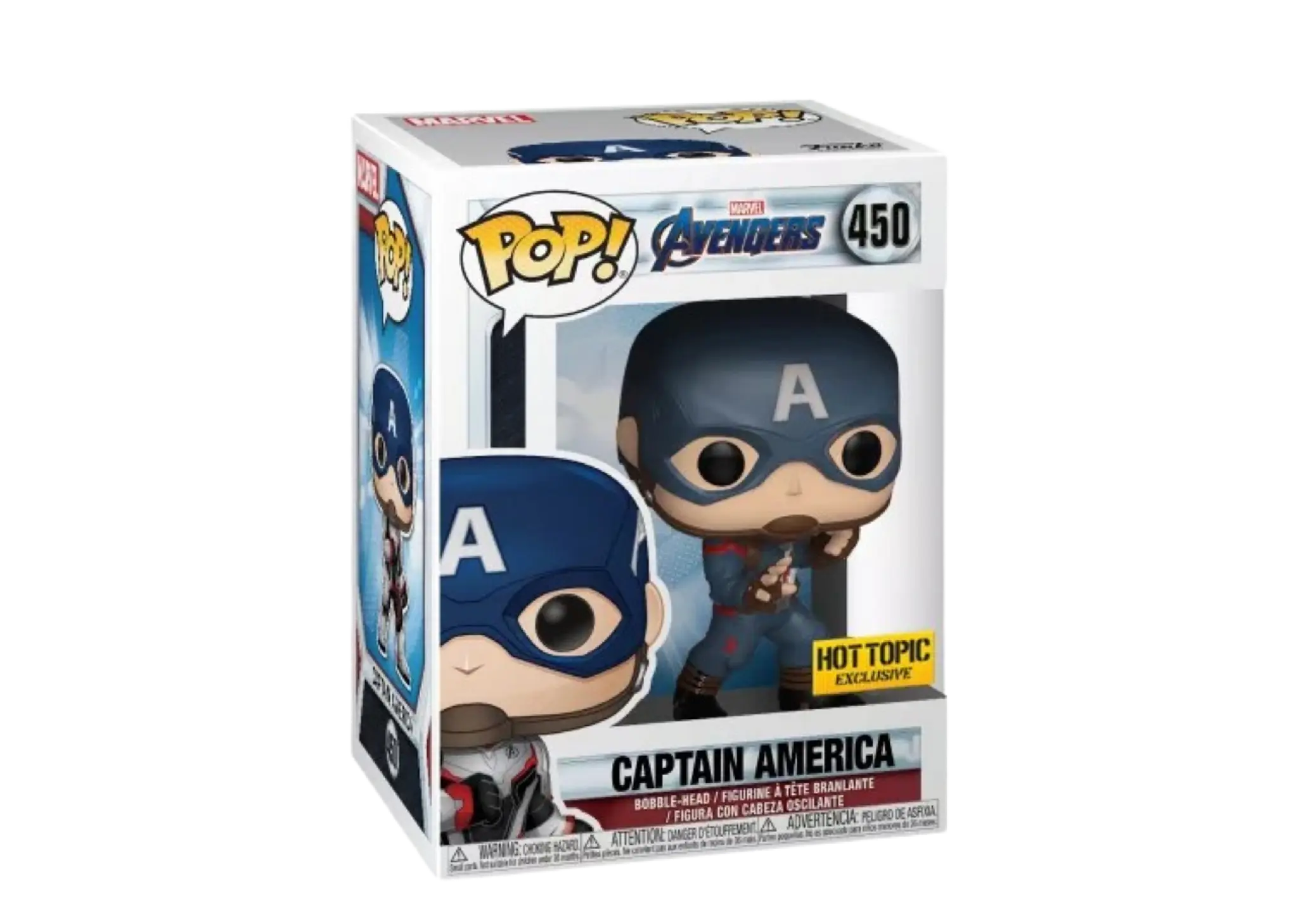 Funko POP! Marvel - End Game - Captain America Exclusive #450