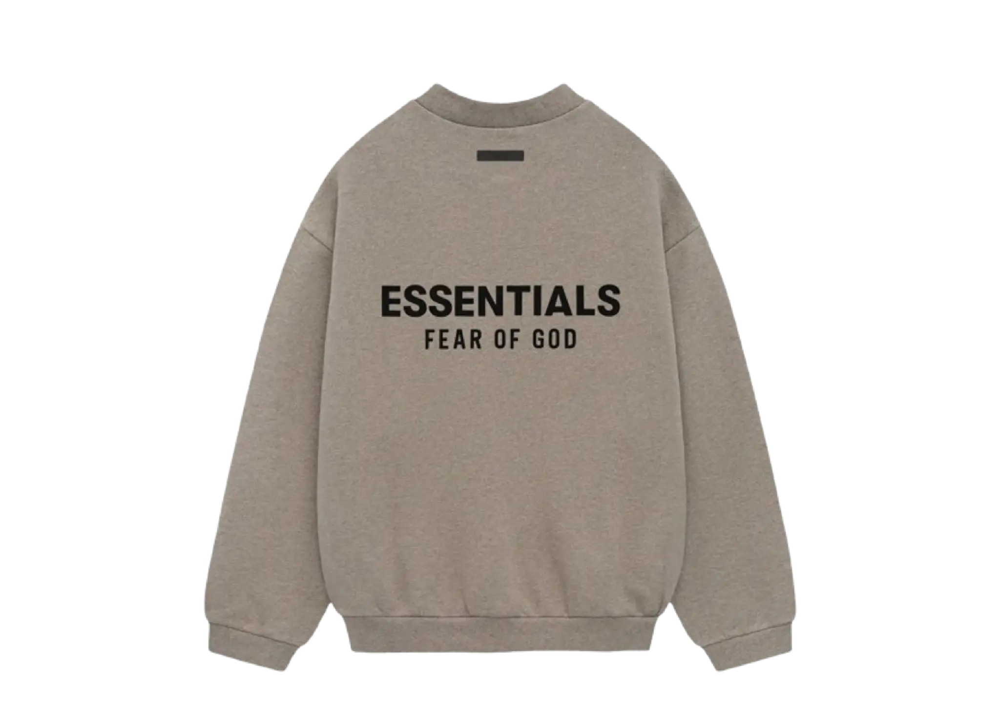 Fear of God Essentials Fleece Crewneck II Heather Grey - photo 2