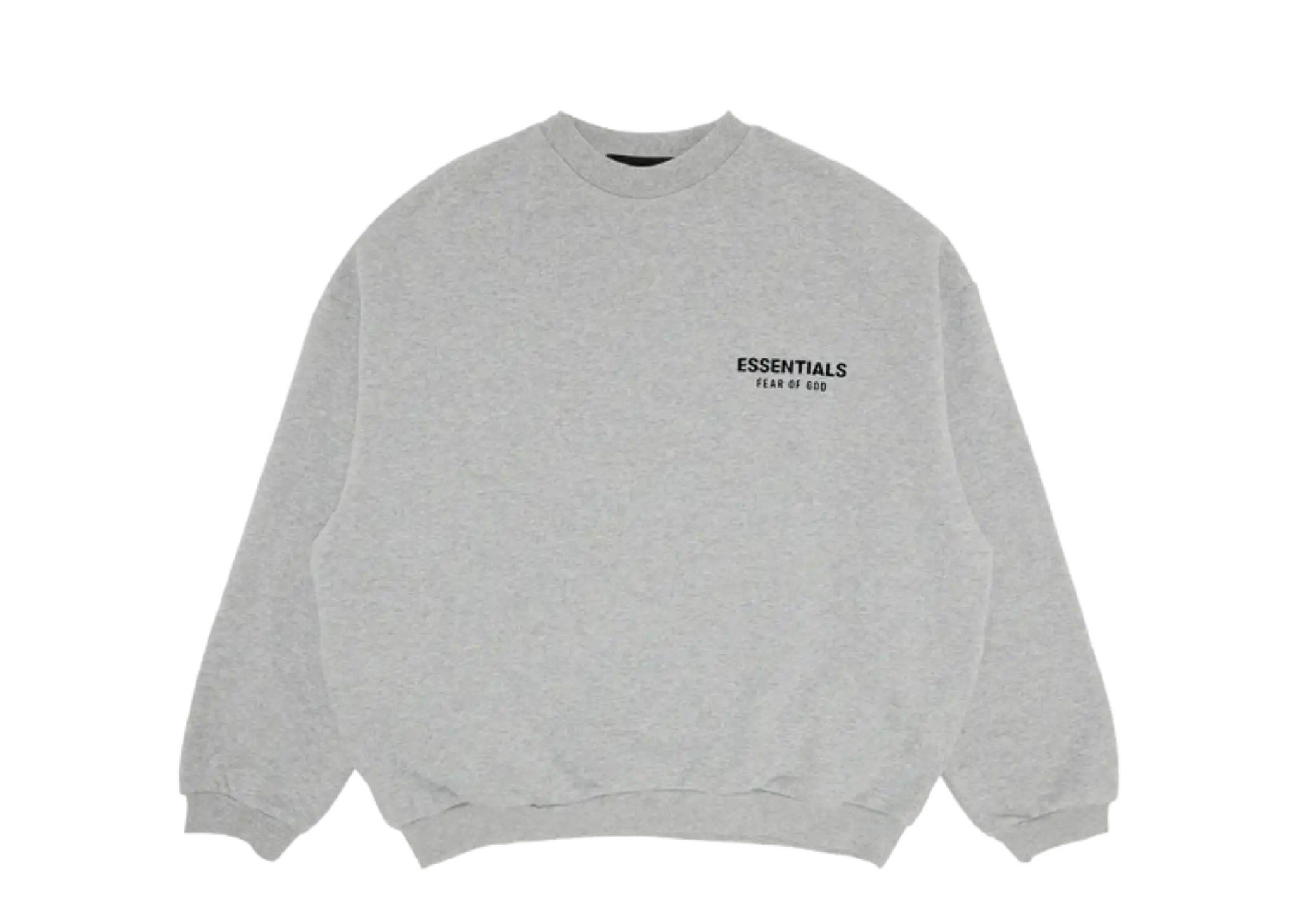Fear of God Essentials Fleece Crewneck II Light Heather Grey