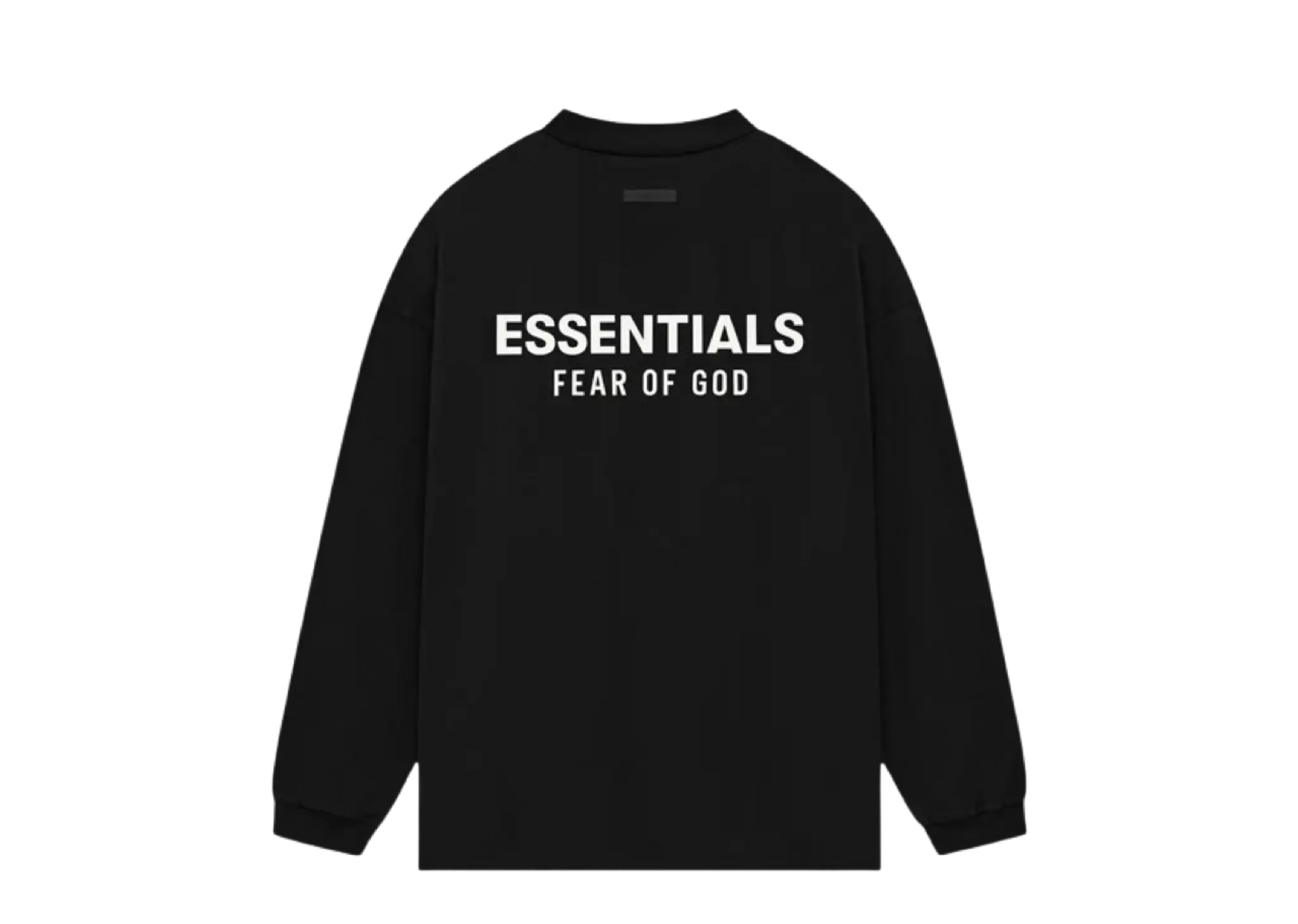 Fear of God Essentials Jersey Long Sleeve Shirt Black - photo 2