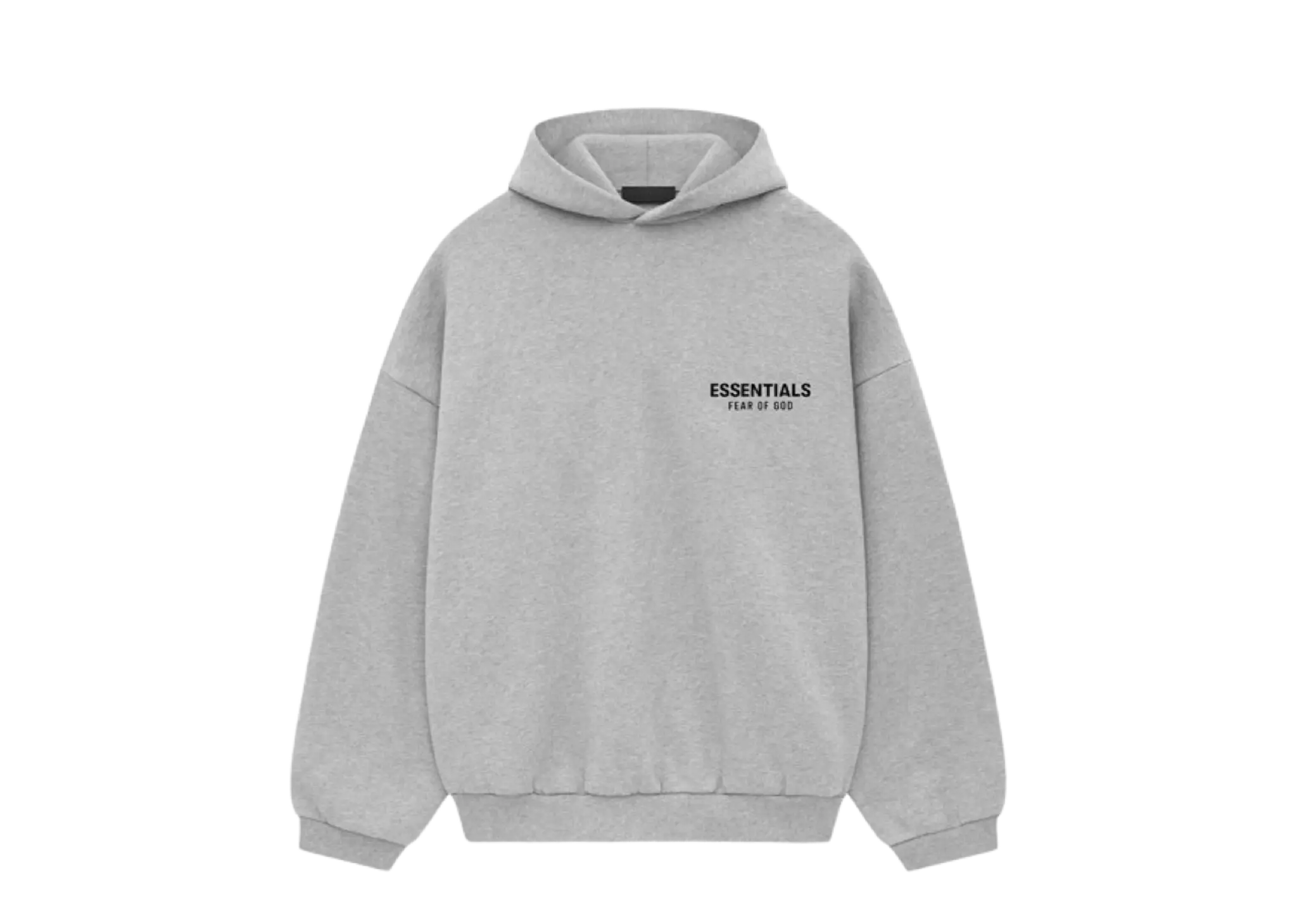Fear of God Essentials Fleece Hoodie II Light Heather Grey