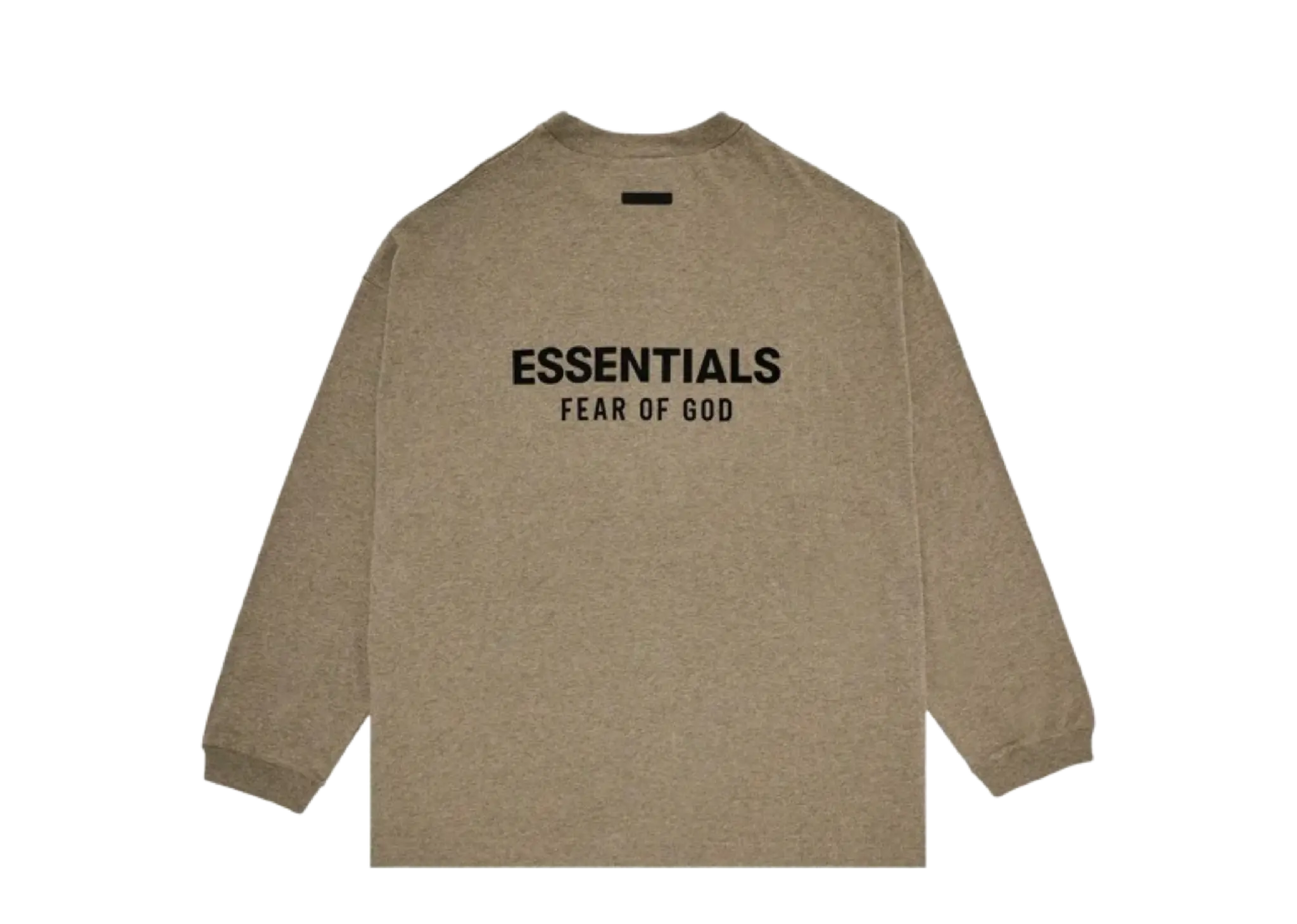 Fear of God Essentials Jersey Long Sleeve Shirt Heather Grey - photo 2