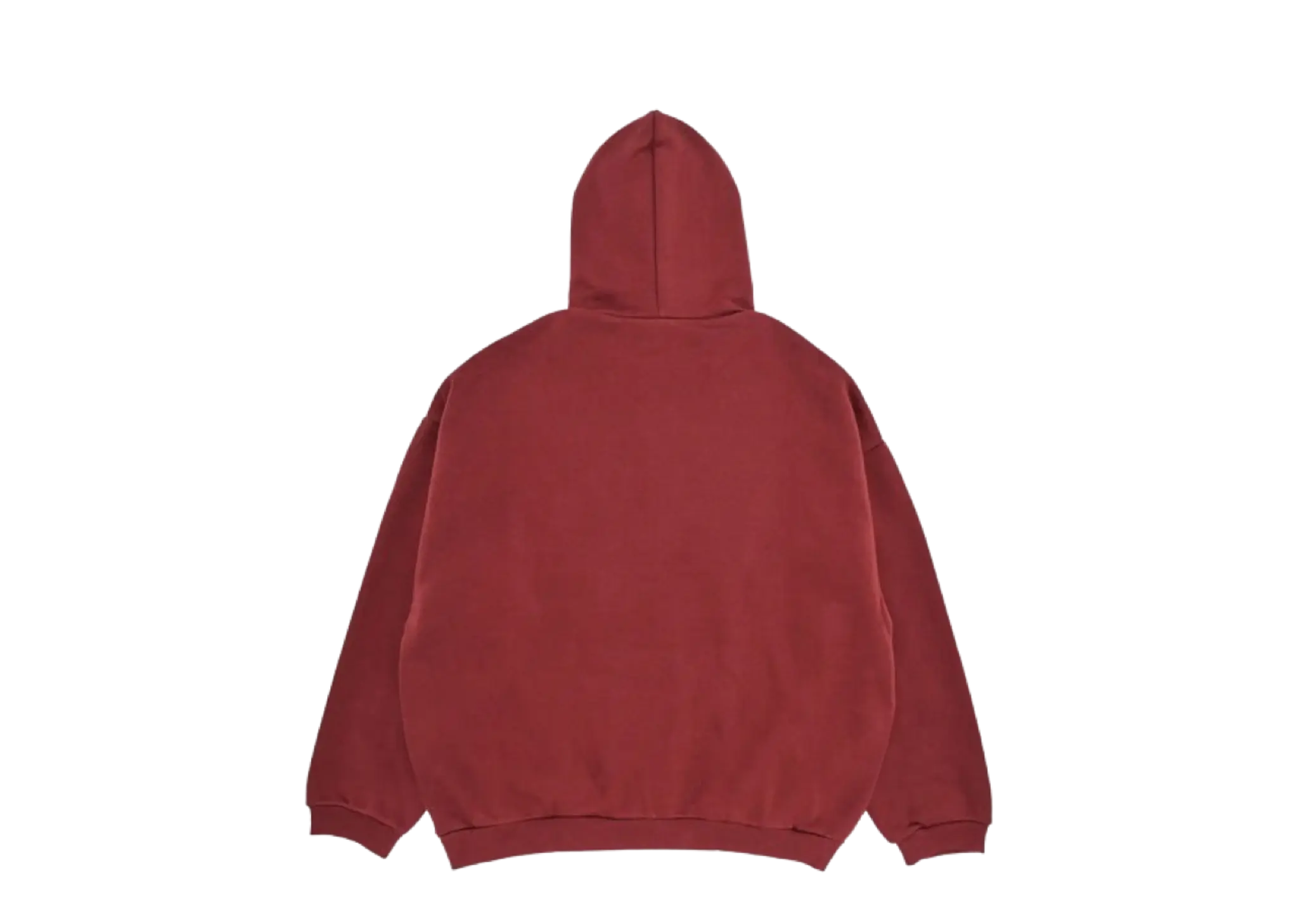 Fear of God Essentials Fleece Hoodie Crimson - photo 2