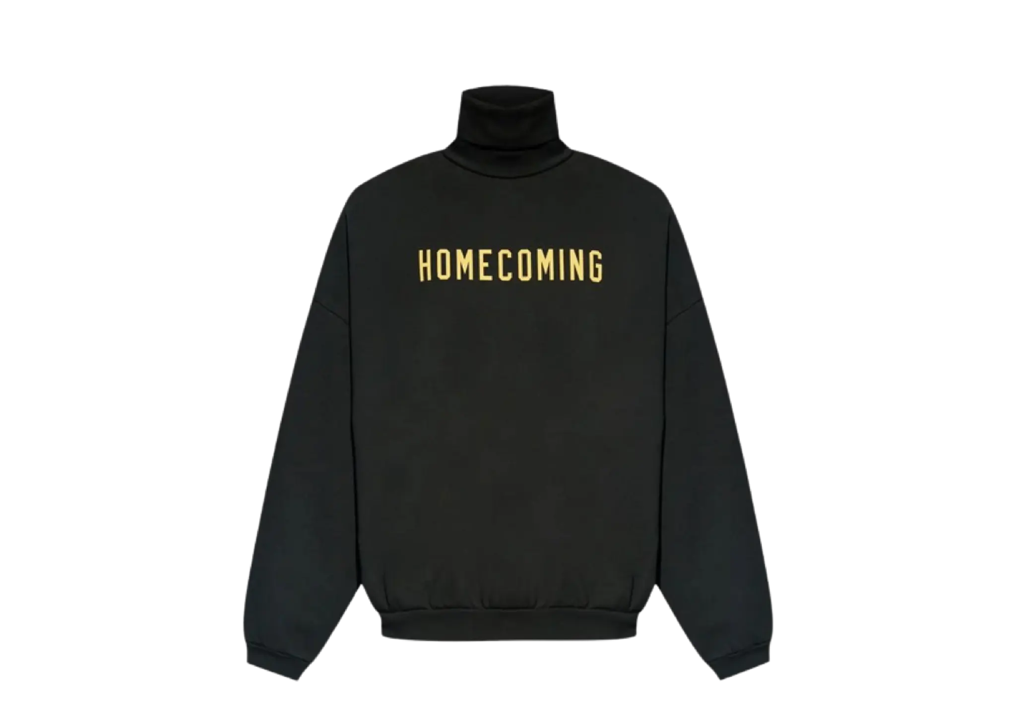 Fear of God Essentials Heavy Fleece Turtleneck Black