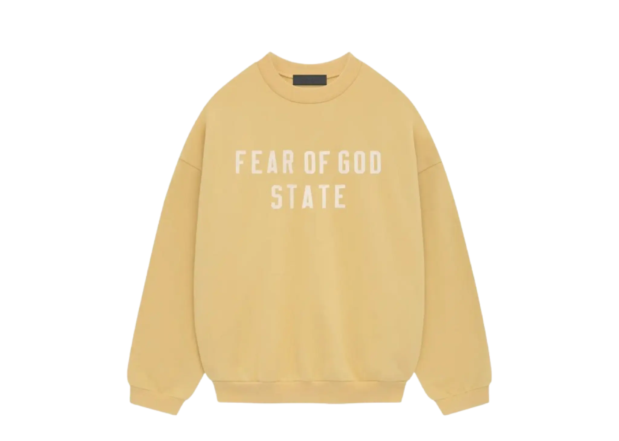 Fear of God Essentials Heavy Fleece Crewneck Amber
