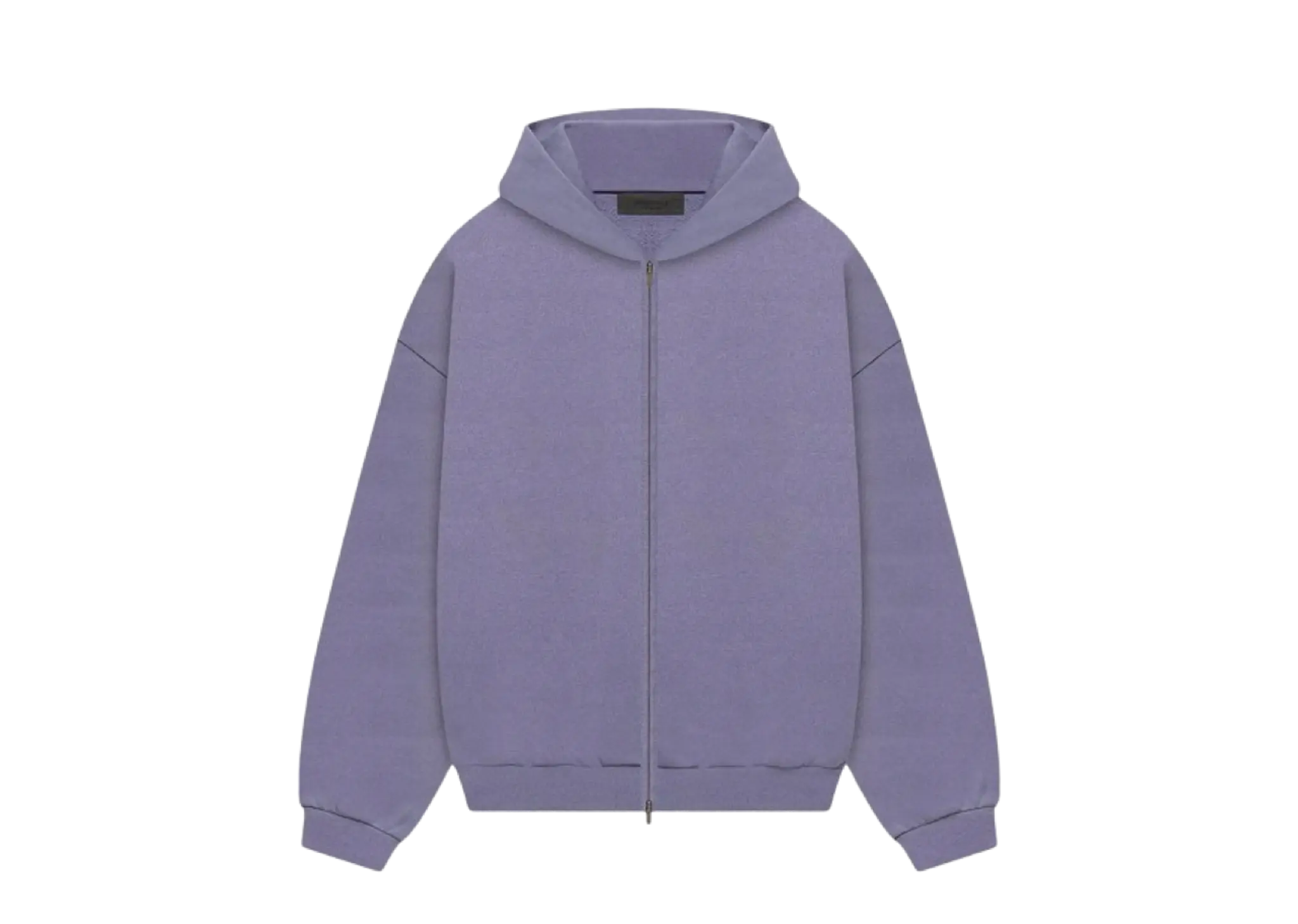 Fear of God Essentials Heavy Fleece Full Zip Hoodie Lavender