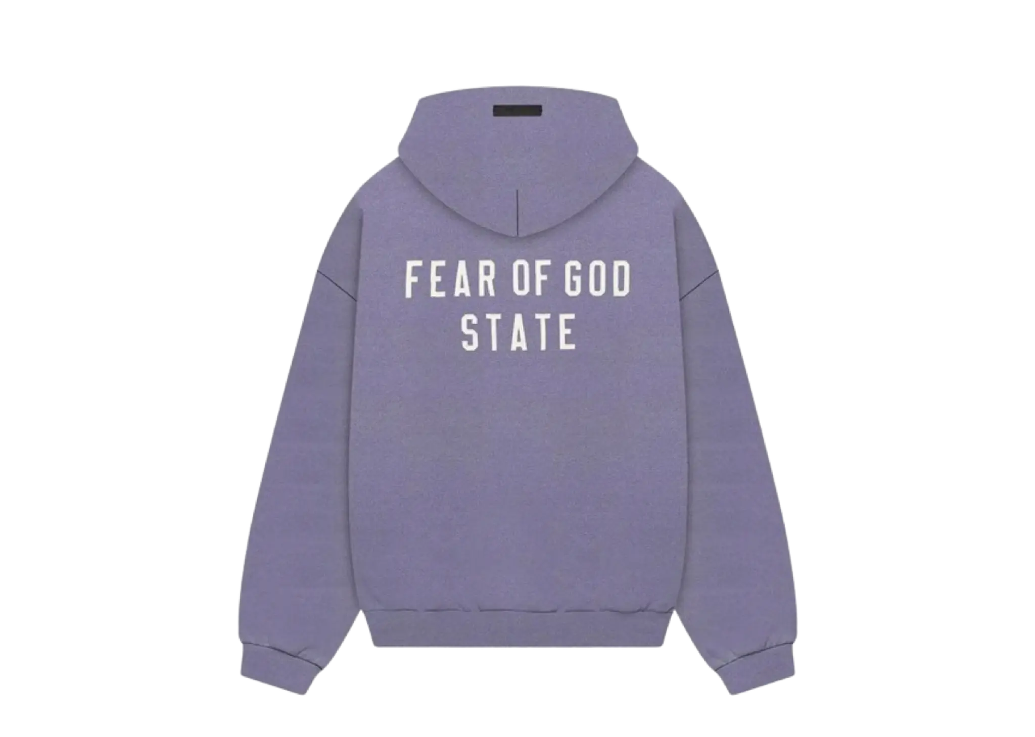 Fear of God Essentials Heavy Fleece Full Zip Hoodie Lavender - photo 2