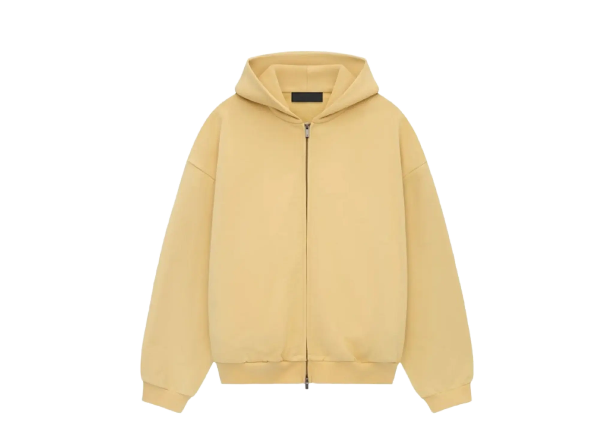 Fear of God Essentials Heavy Fleece Full Zip Hoodie Amber