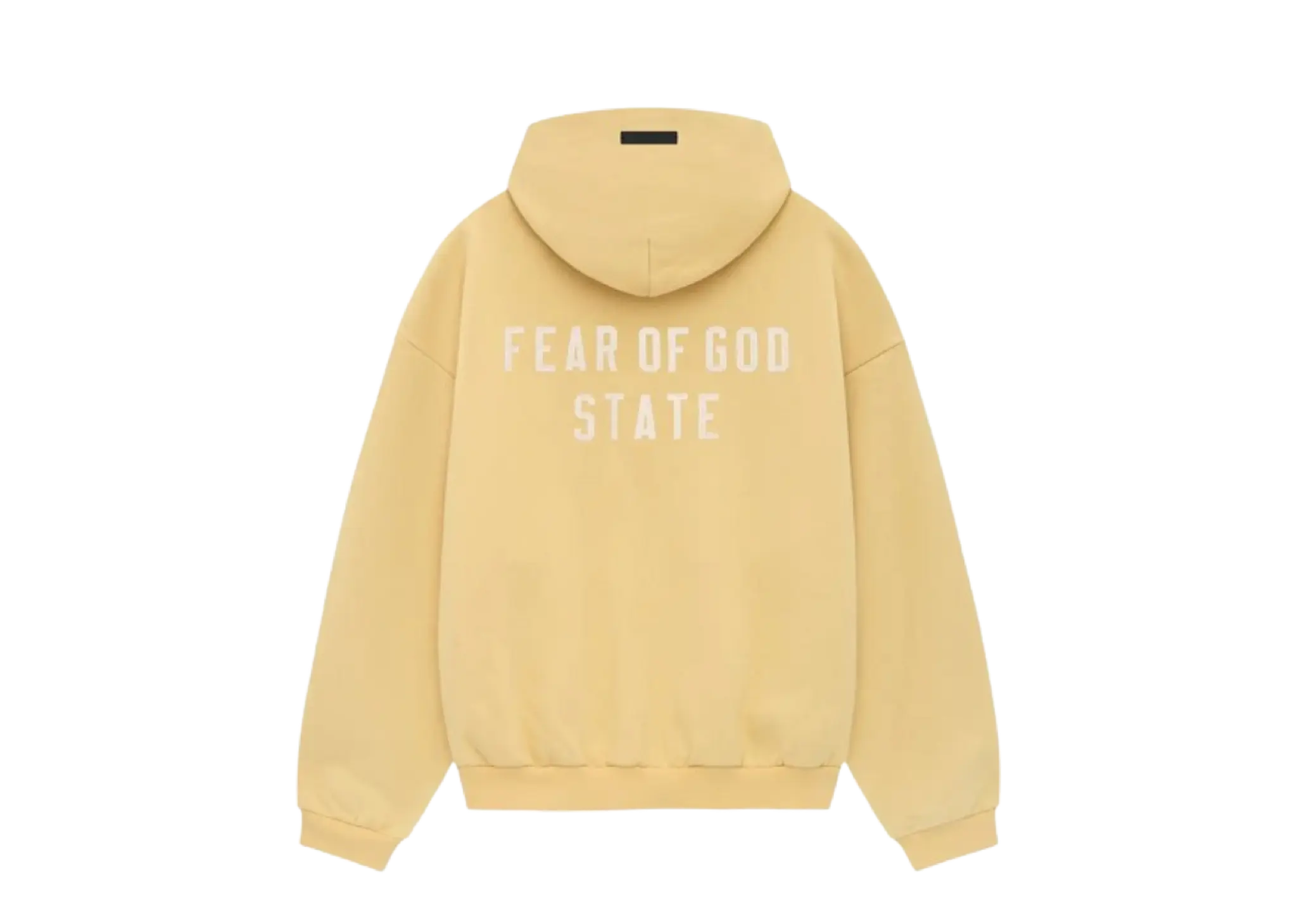 Fear of God Essentials Heavy Fleece Full Zip Hoodie Amber - photo 2
