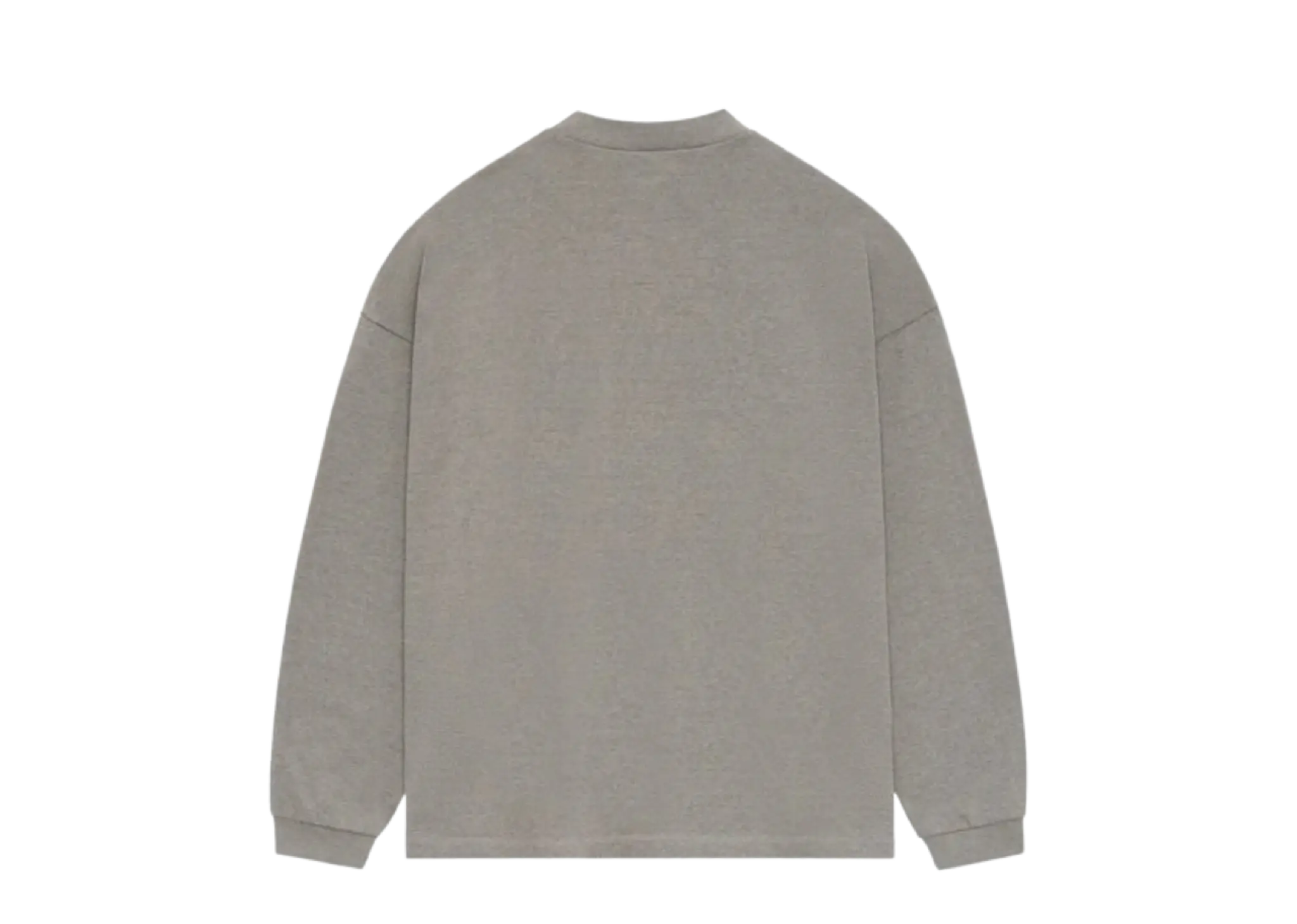 Fear of God Essentials Long-Sleeve Tee Heather Grey - photo 2