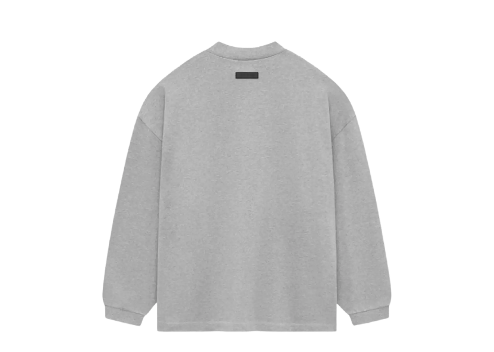 Fear of God Essentials Long-Sleeve Shirt II Light Heather Grey - photo 2