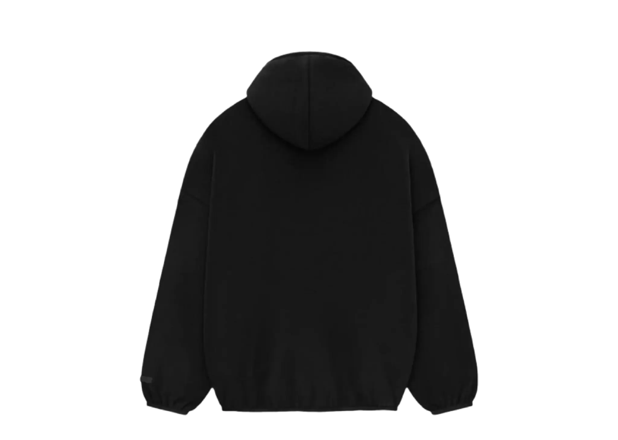 Fear of God Essentials Brushed Hoodie Black - photo 2