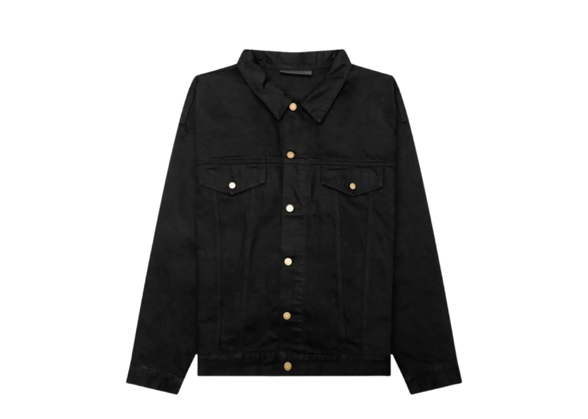 Fear of God Essentials Denim Jacket Jet Black