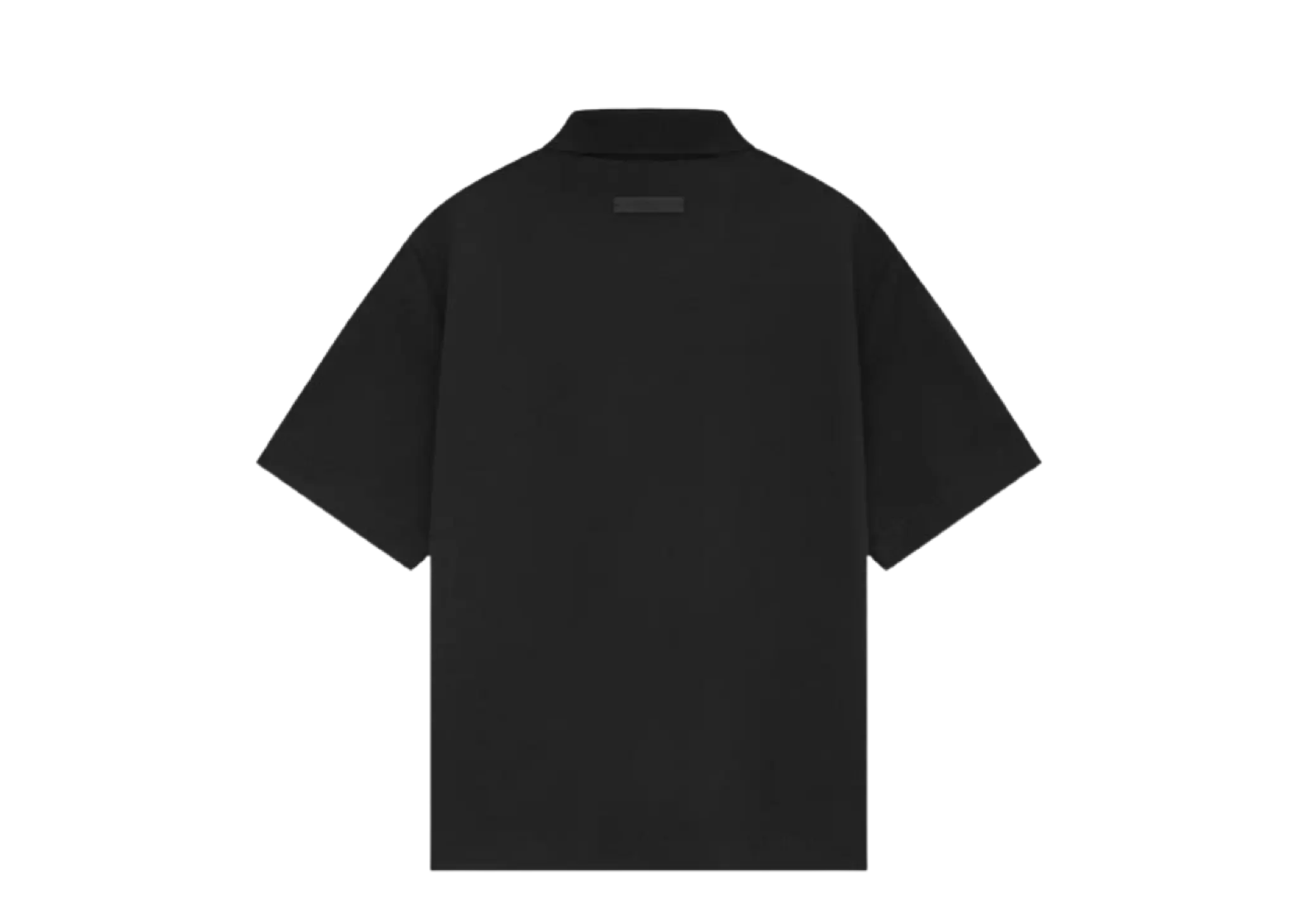 Fear of God Essentials Pique Polo Black - photo 2