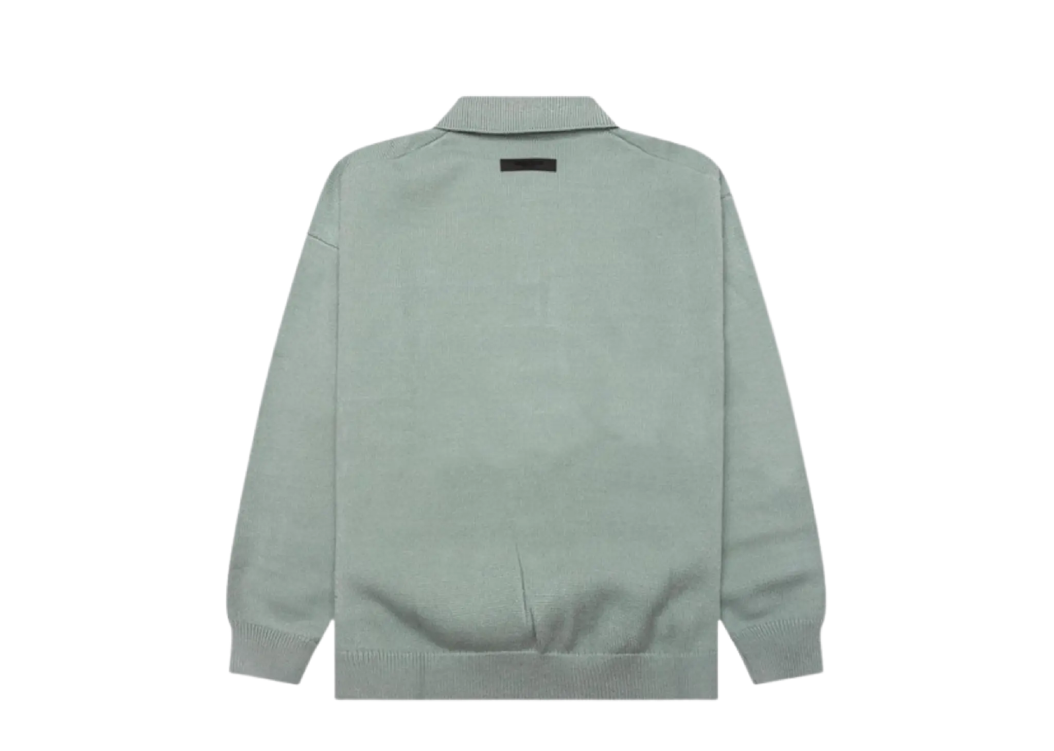 Fear of God Essentials Knit Long-Sleeve Polo Sycamore - photo 2
