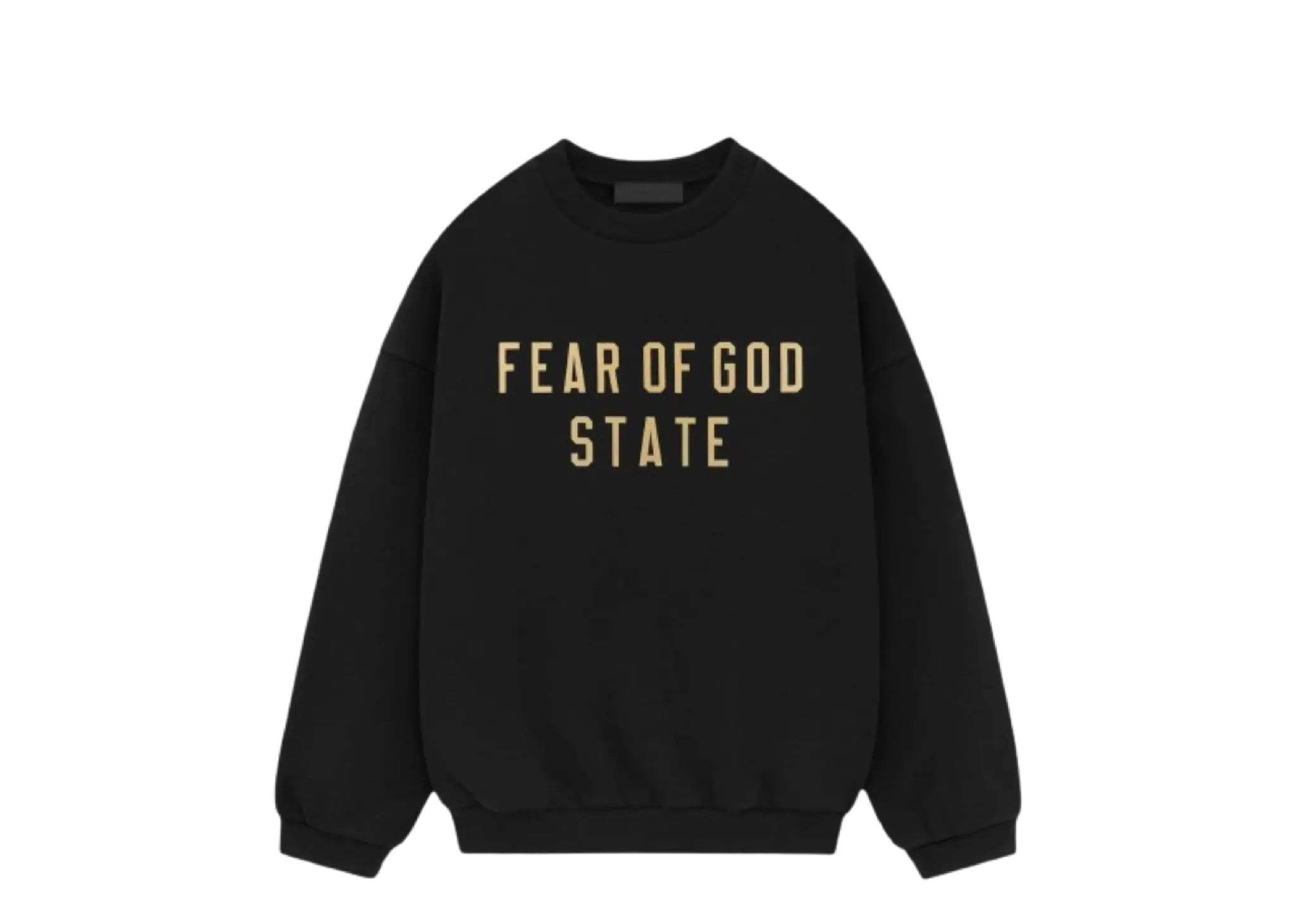 Fear of God Essentials Fleece Crewneck Black