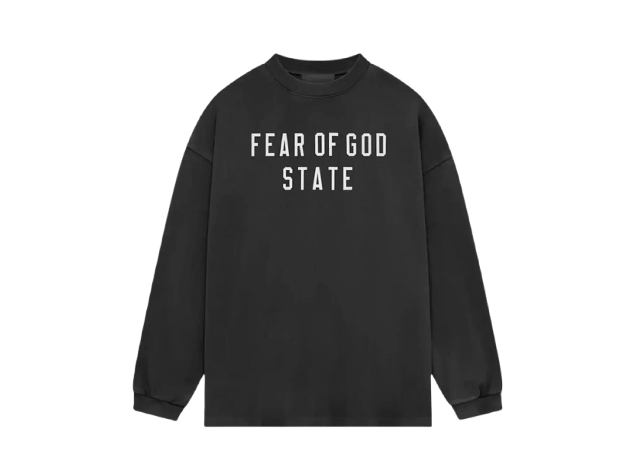 Fear of God Essentials Heavy Long-Sleeve Tee Black