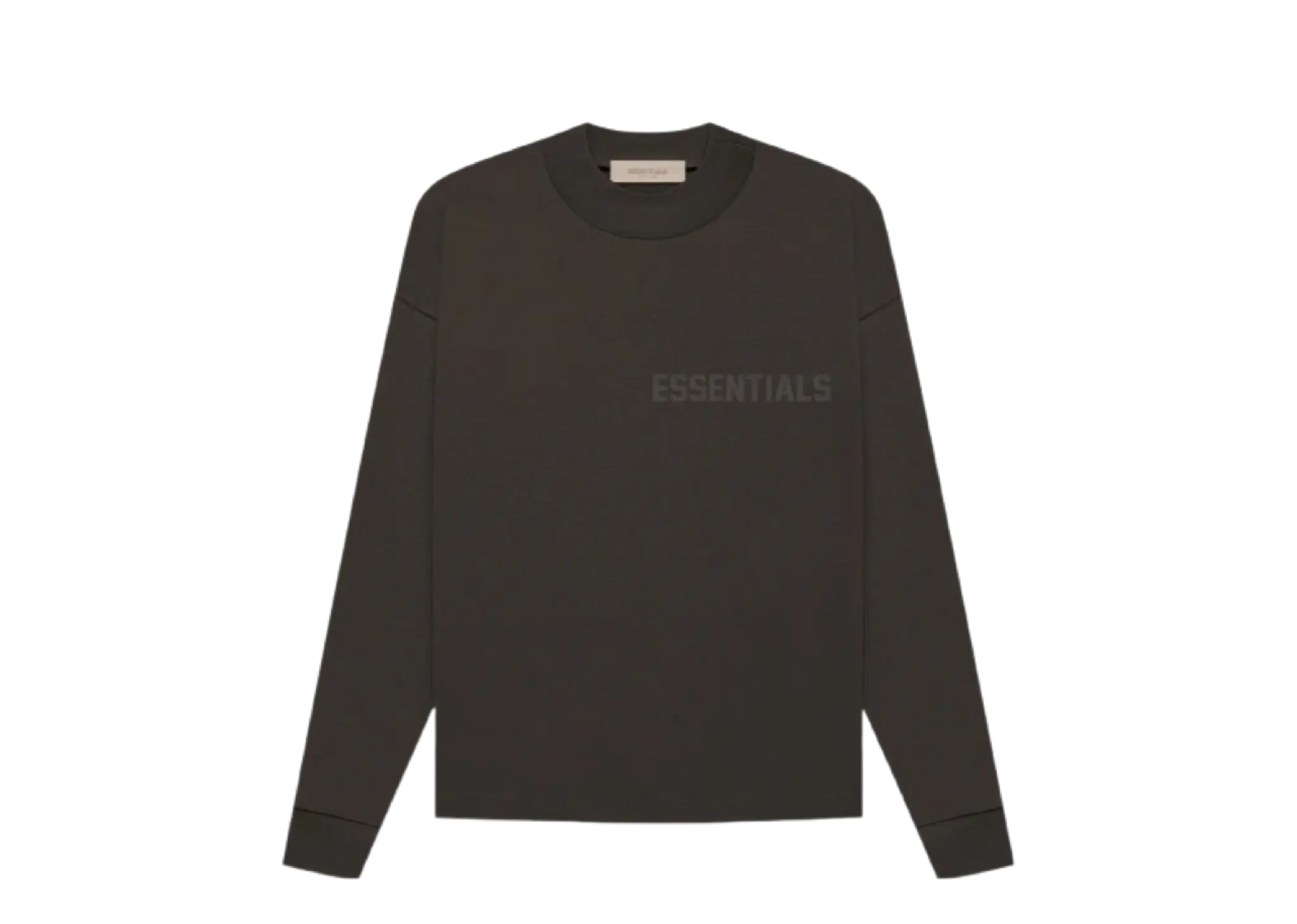 Fear of God Essentials FW22 Long Sleeve Tee Off Black