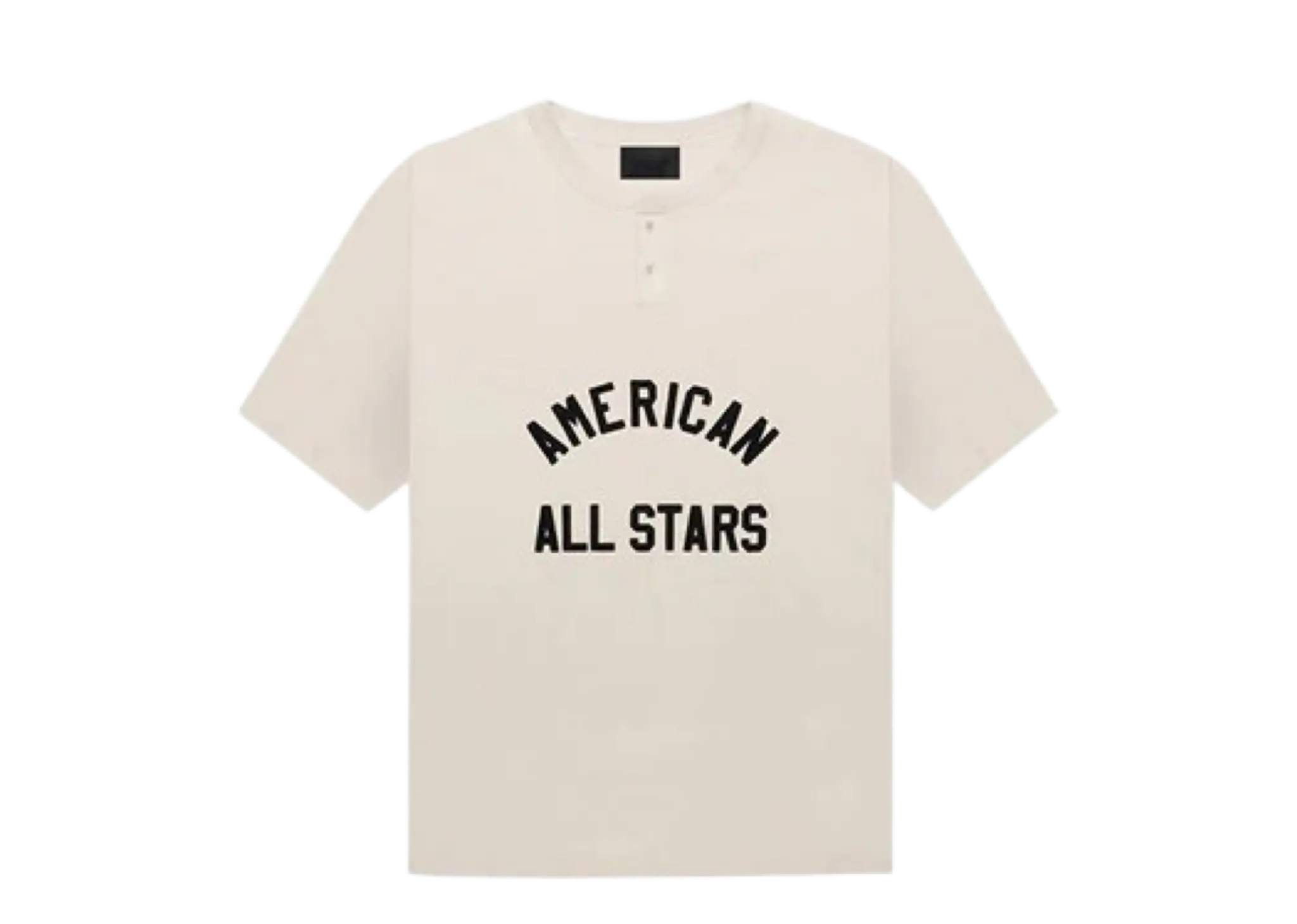 Fear of God All Star Henley Tee Cream Heather