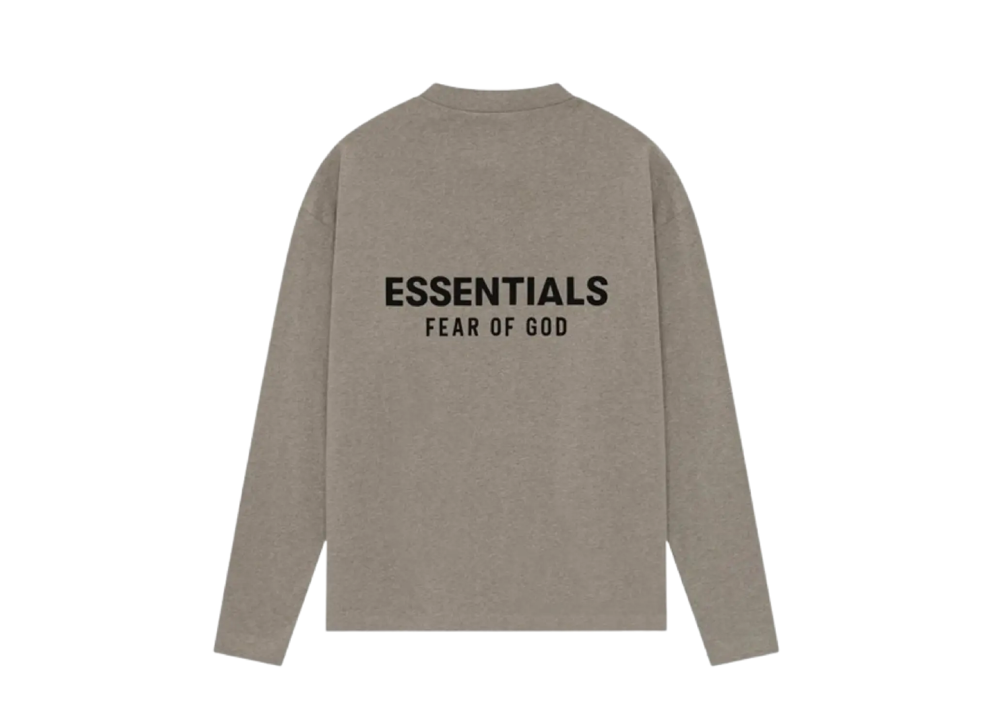 Fear of God Essentials Classic Long-Sleeve Tee Homestead Heather - photo 2