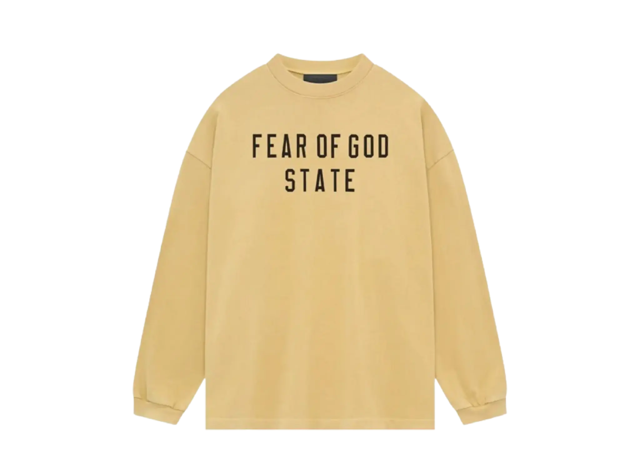 Fear of God Essentials Heavy Long-Sleeve Tee Amber