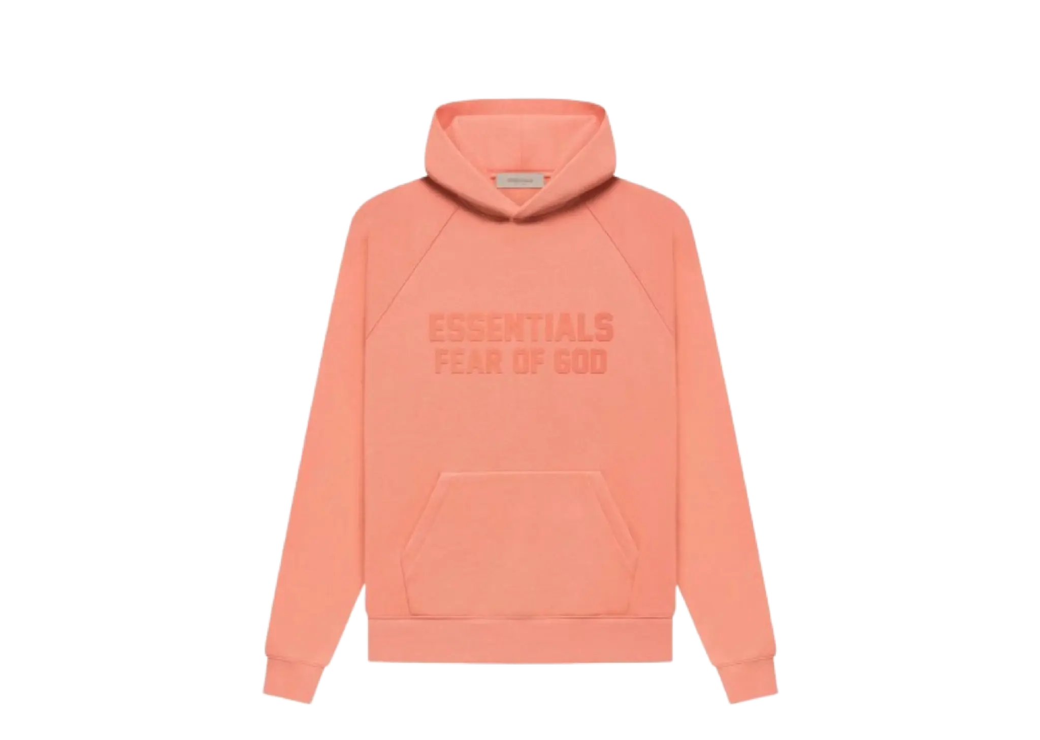 Fear of God Essentials FW22 Hoodie Coral