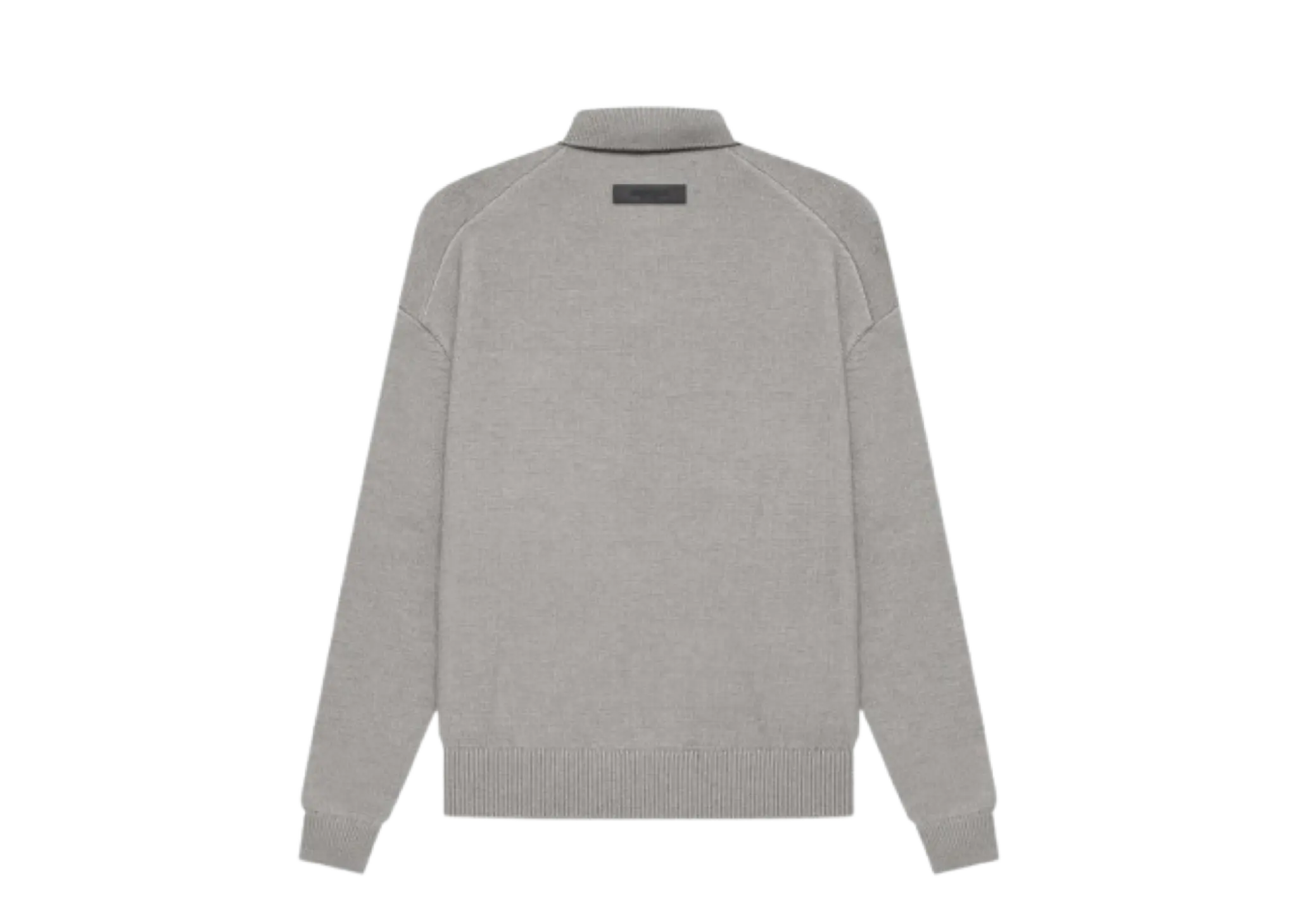 Fear of God Essentials SS22 Knit Ls Polo 1977 Dark Oatmeal - photo 2
